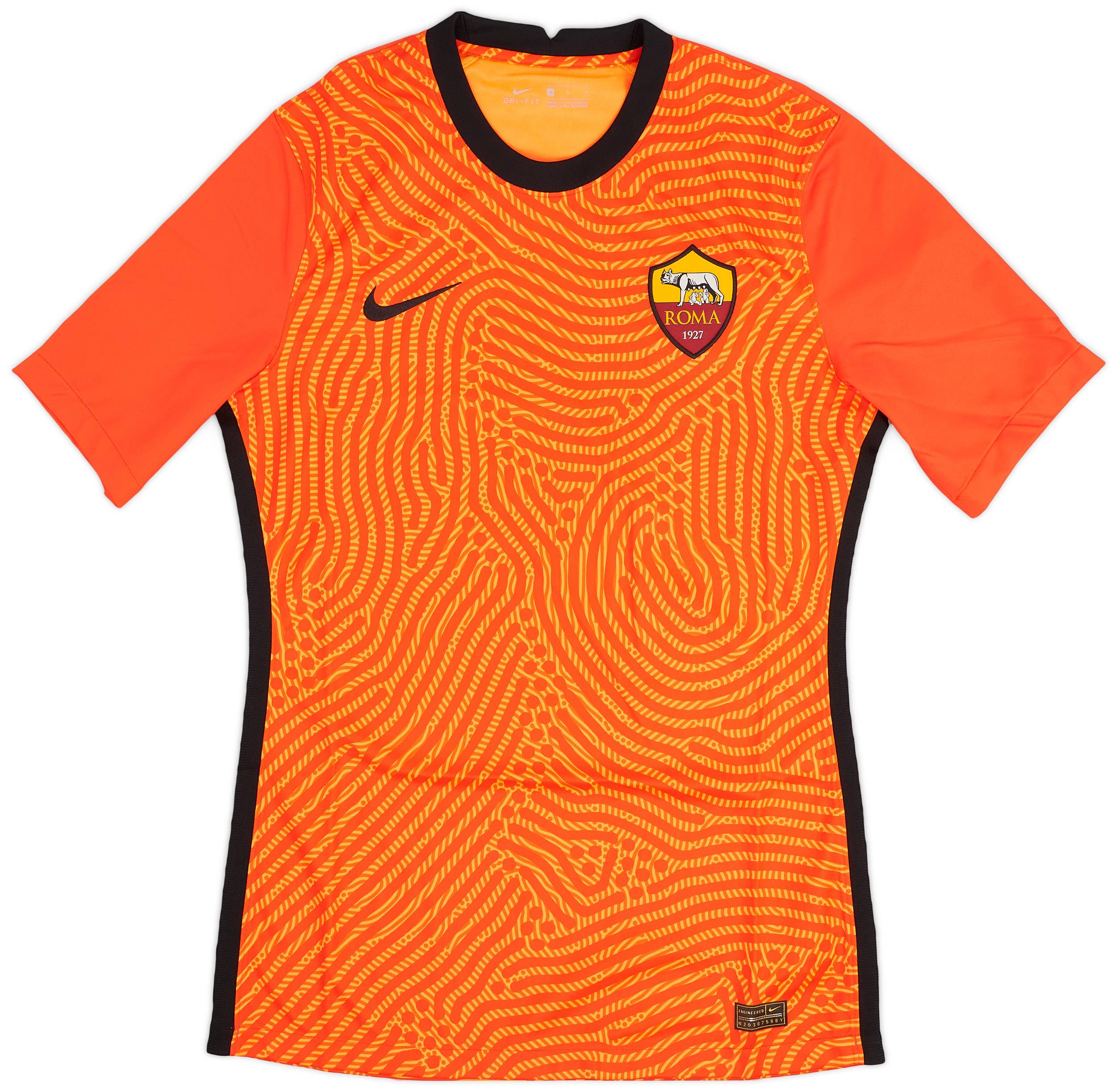 2020-21 Roma Authentic GK Shirt - 9/10 - (M)