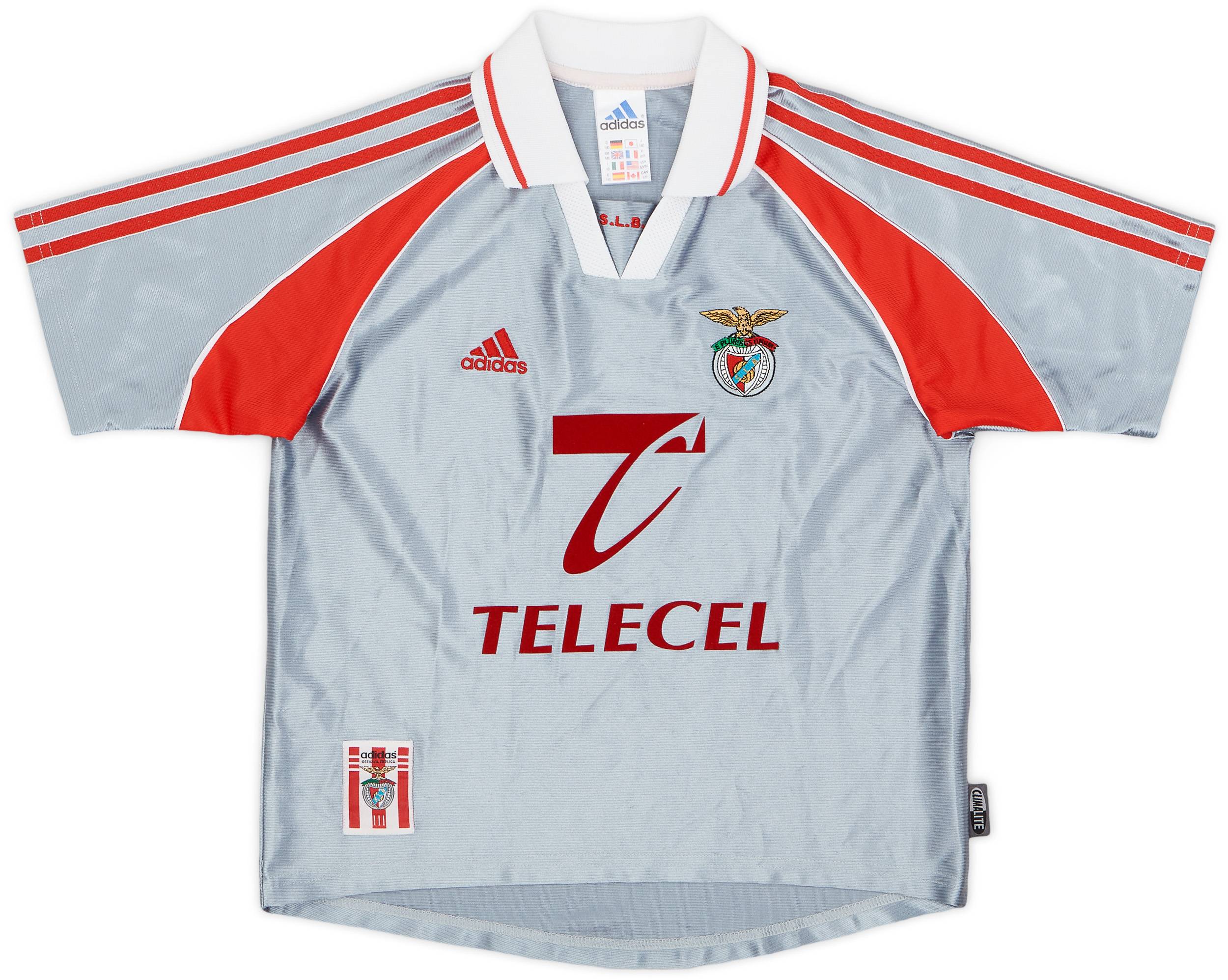 1999-00 Benfica Away Shirt - 9/10 - (M.Boys)