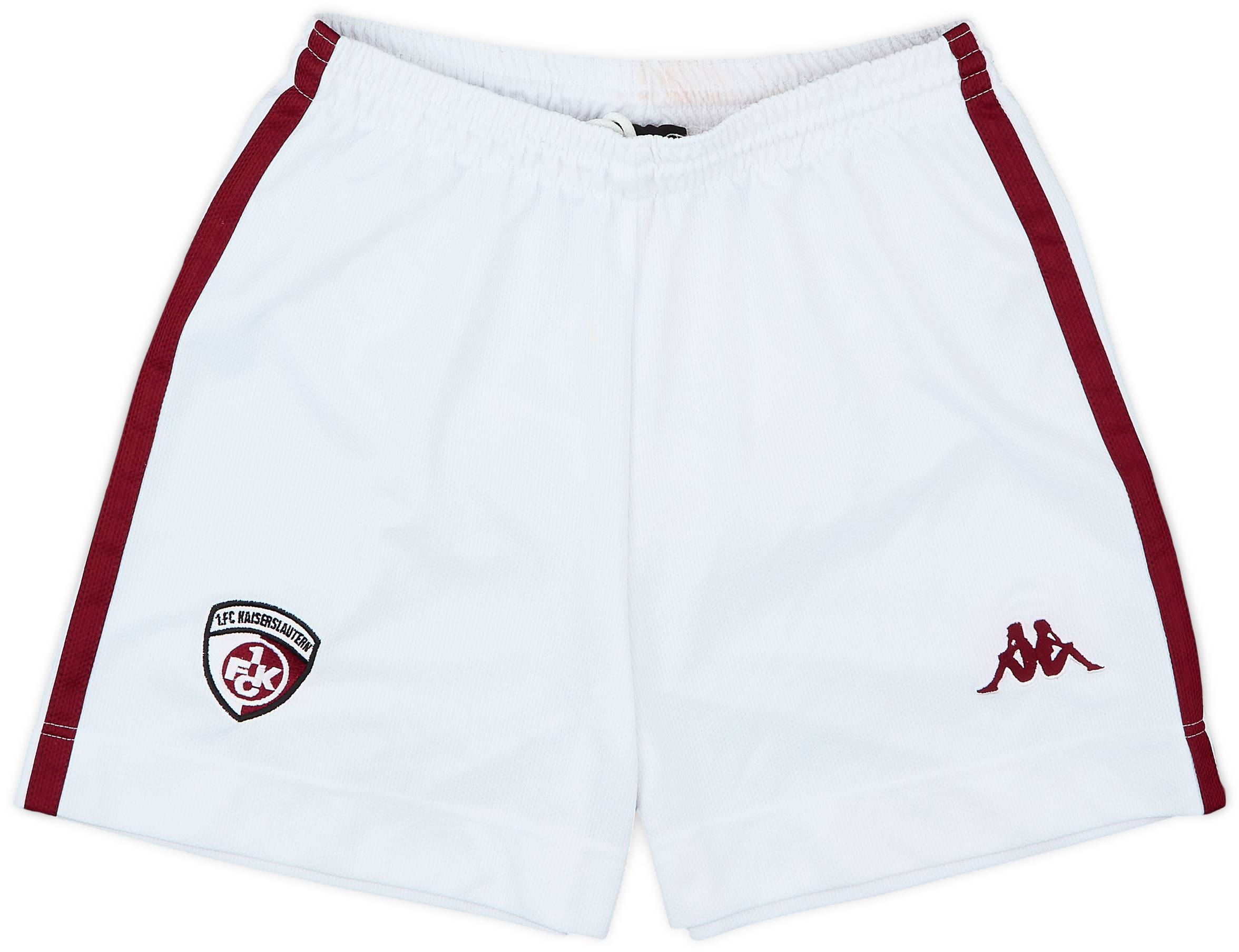 2004-05 Kaiserslautern Home Shorts - 8/10 - (L)