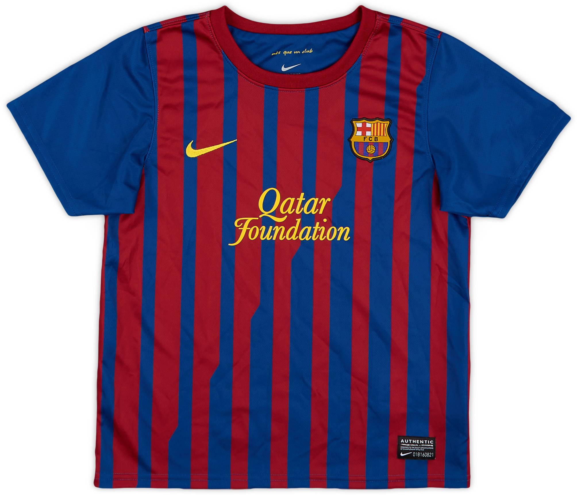 2011-12 Barcelona Home Shirt - 9/10 - (6-7 Years)