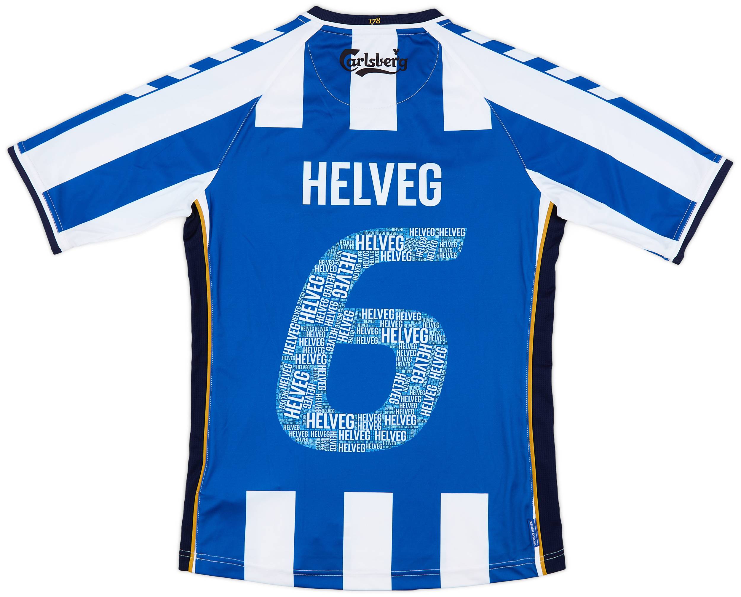 2017 OB Odense Special Shirt Helveg #6 - 9/10 - (XS)