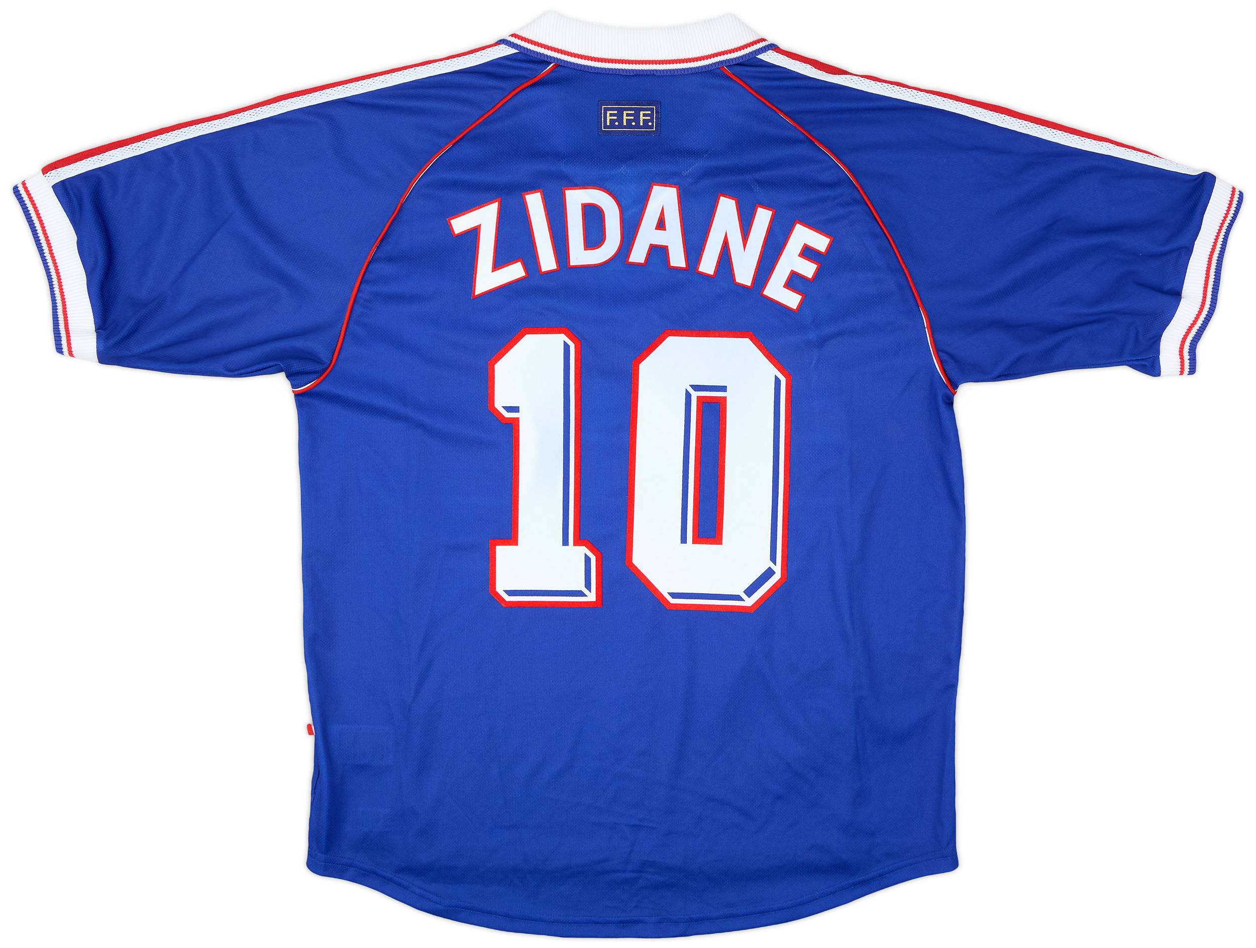 2008 France Retro '1998' Shirt Zidane #10 - 8/10 - (XL)
