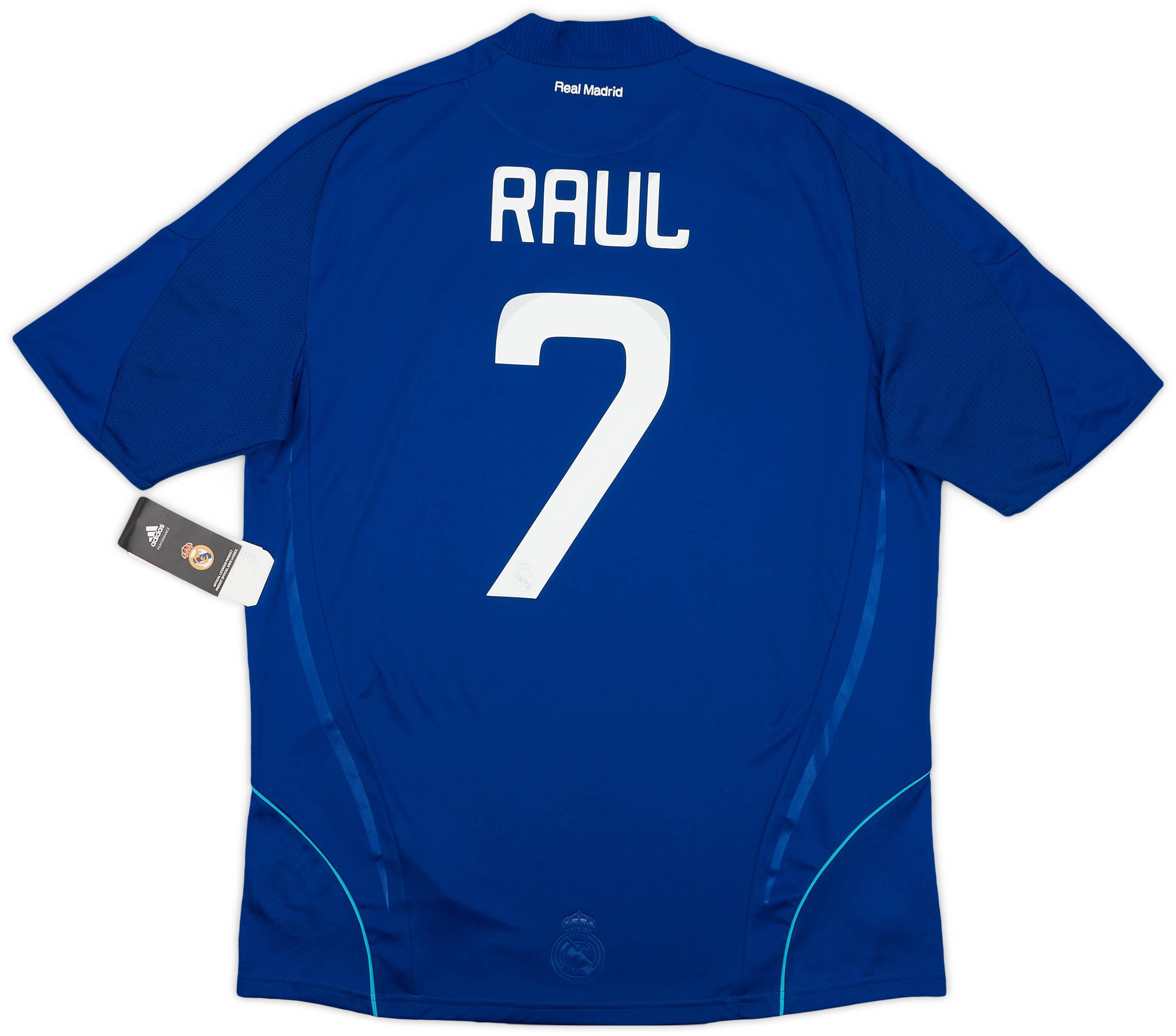 2008-09 Real Madrid Away Shirt Raul #7 (L)
