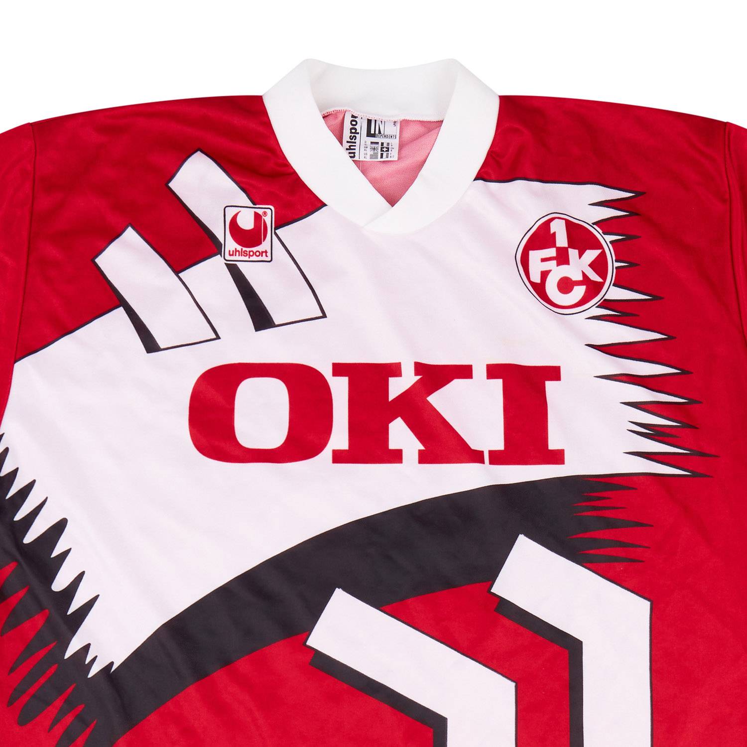 1992-93 Kaiserslautern Match Issue Home Shirt #11