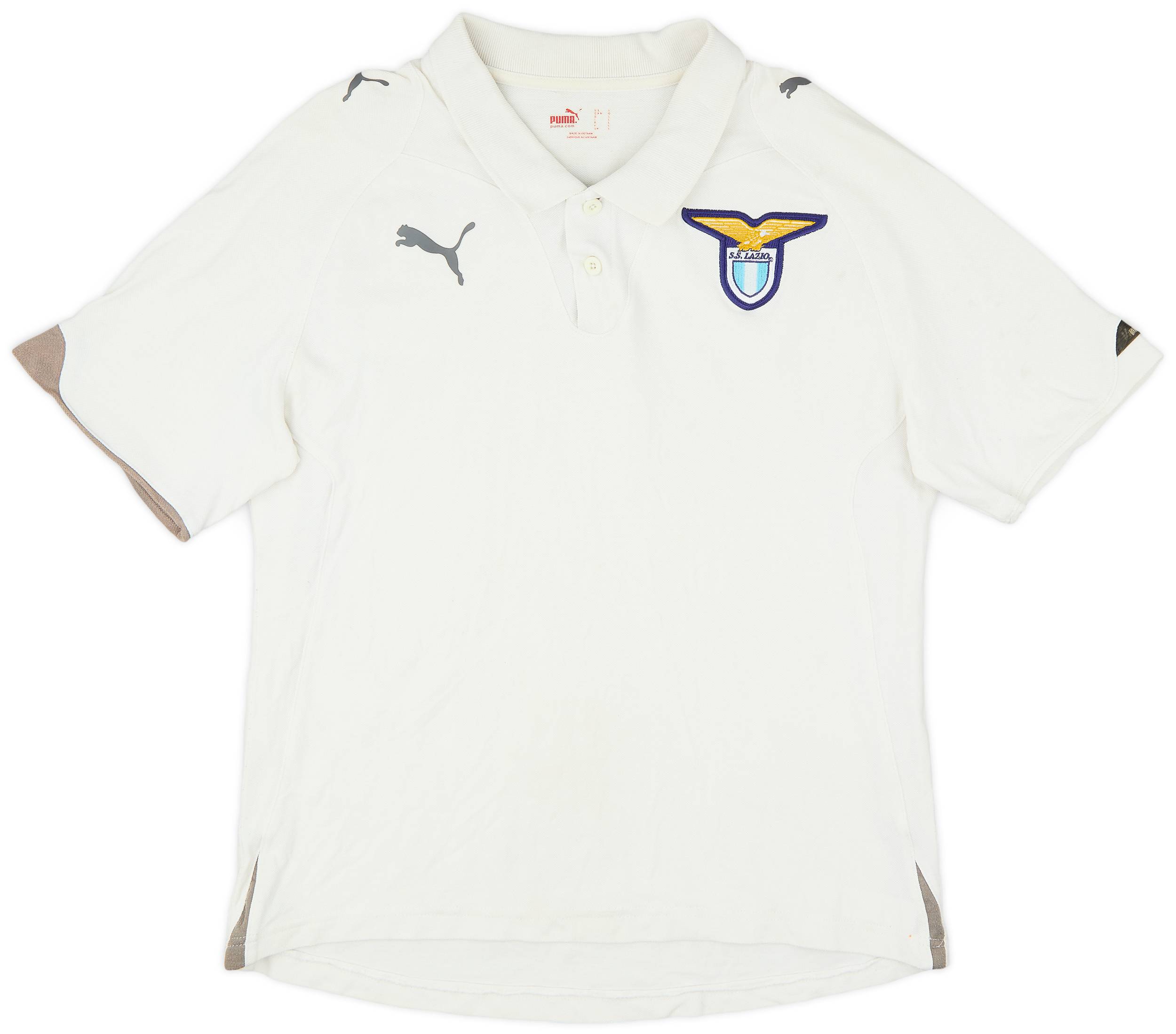2010-11 Lazio Puma Polo Shirt - 8/10 - (L)