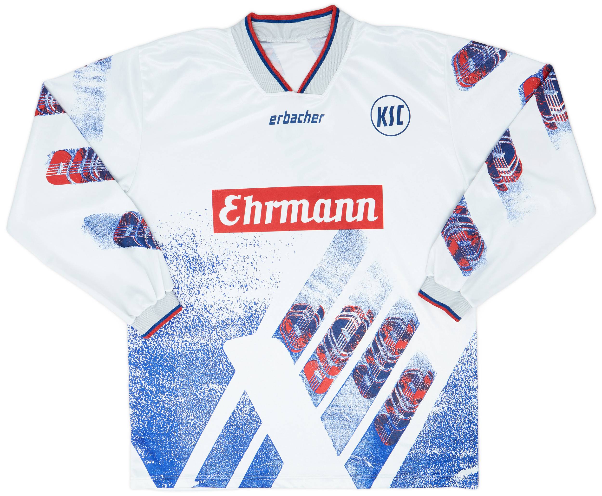 1993-95 Karlsruhe Home Shirt - 7/10 - (XL)