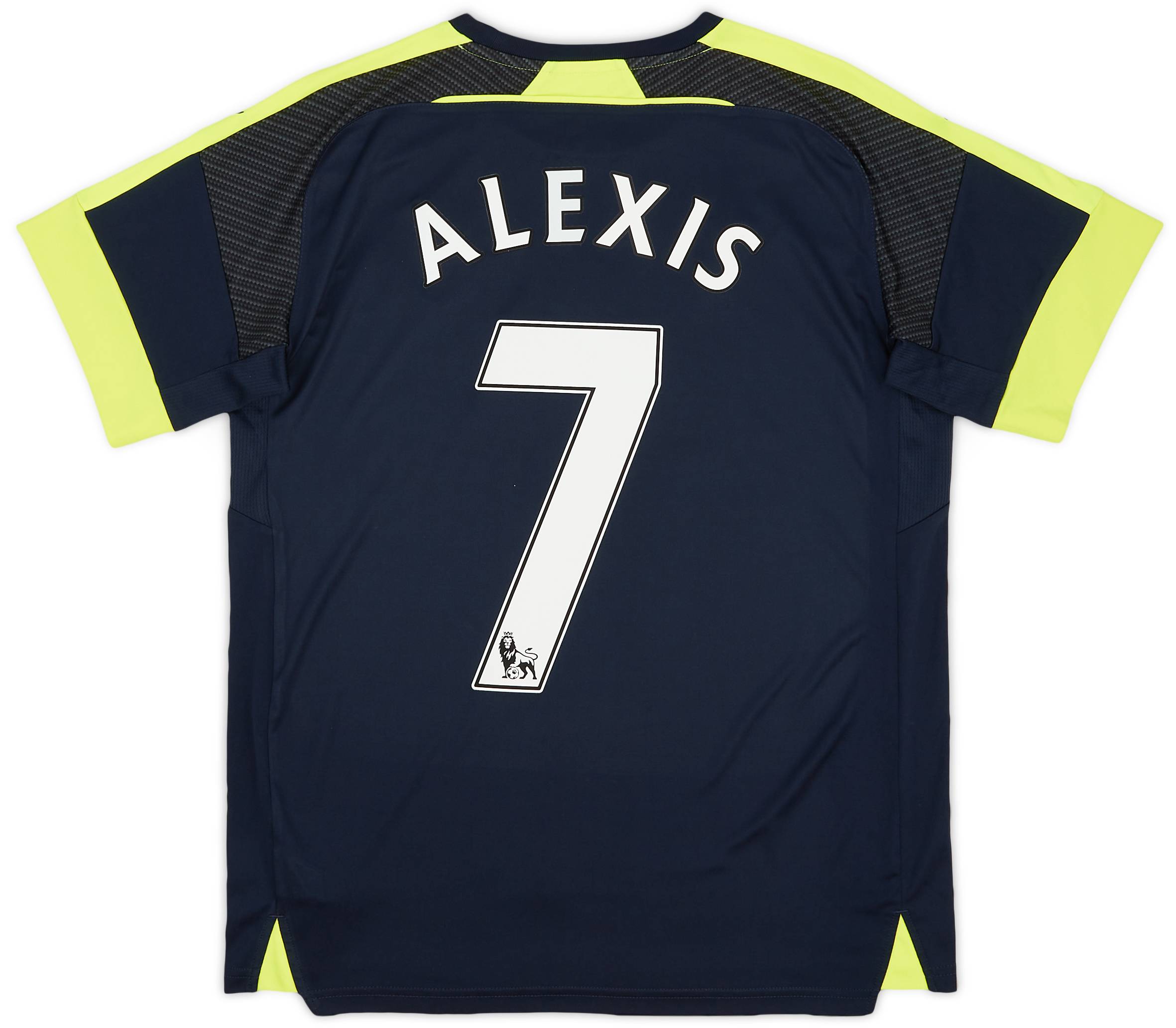 アーセナル16-17 アレクシスマーキング入り 2015/16 Arsenal Third Jersey #17 Alexis Sanchez Small PUMA