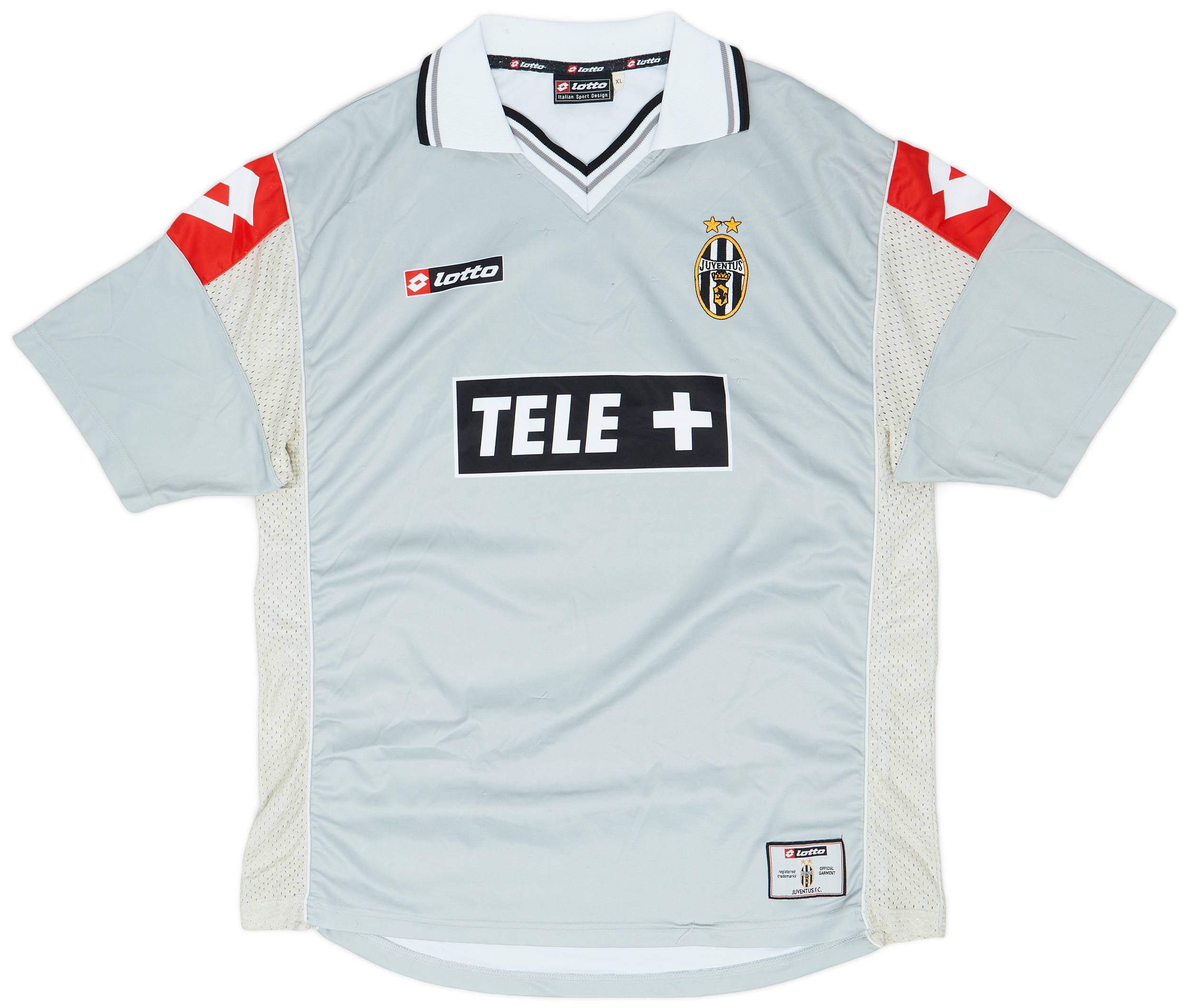 2000-01 Juventus Third Shirt Del Piero #10 - 8/10 - (XL)