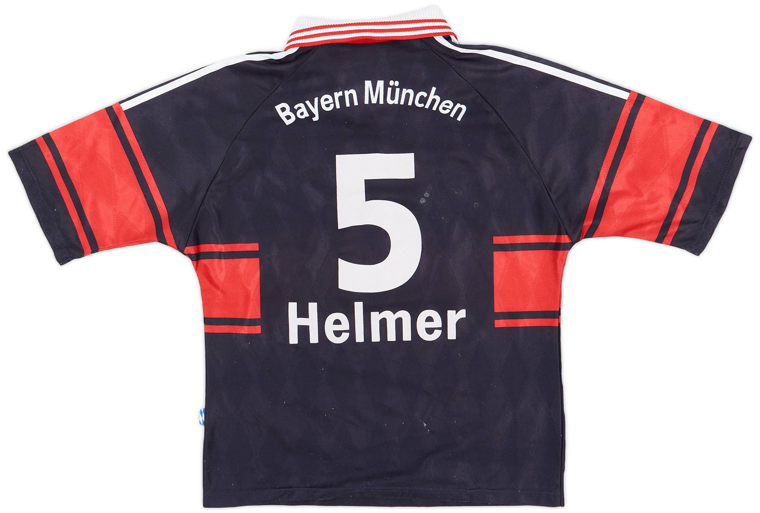 1997-99 Bayern Munich Home Shirt Helmer #5 - 6/10 - (Y)