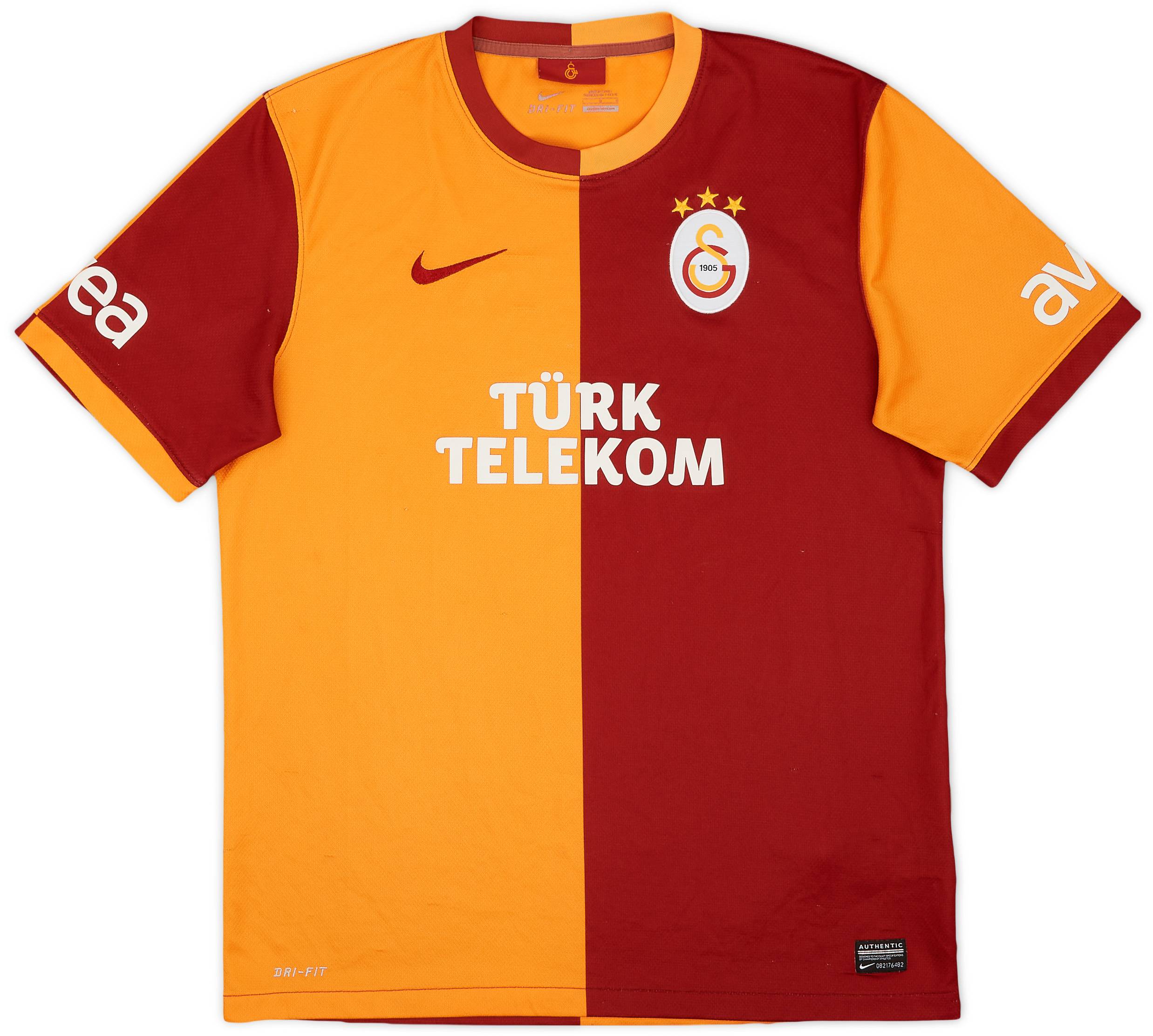 2013-14 Galatasaray Home Shirt - 7/10 - (L)
