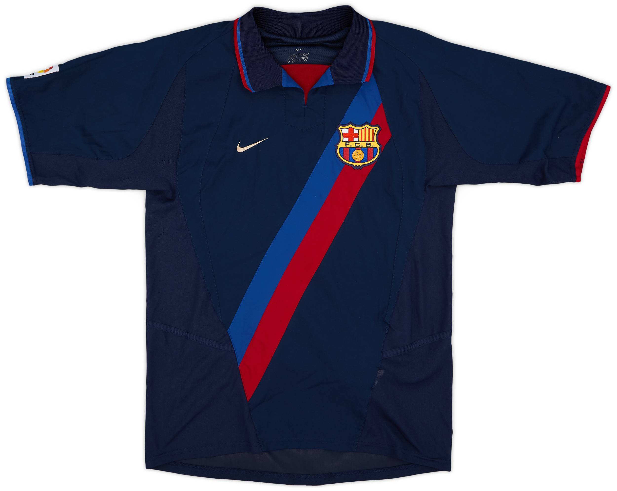 2002-03 Barcelona Player Issue Away Shirt Riquelme #10 - 8