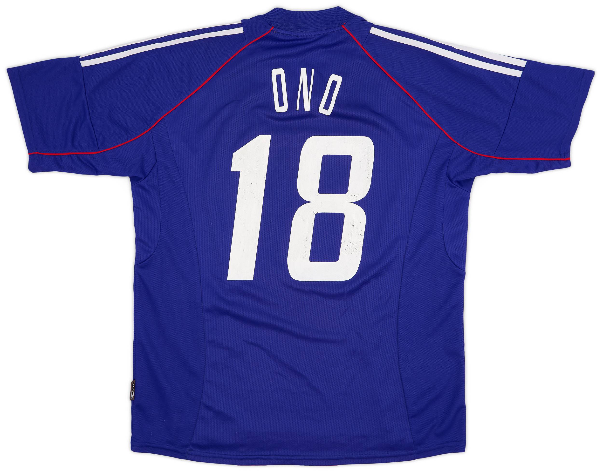 2002-04 Japan Home Shirt Ono #18 - 6/10 - (L)