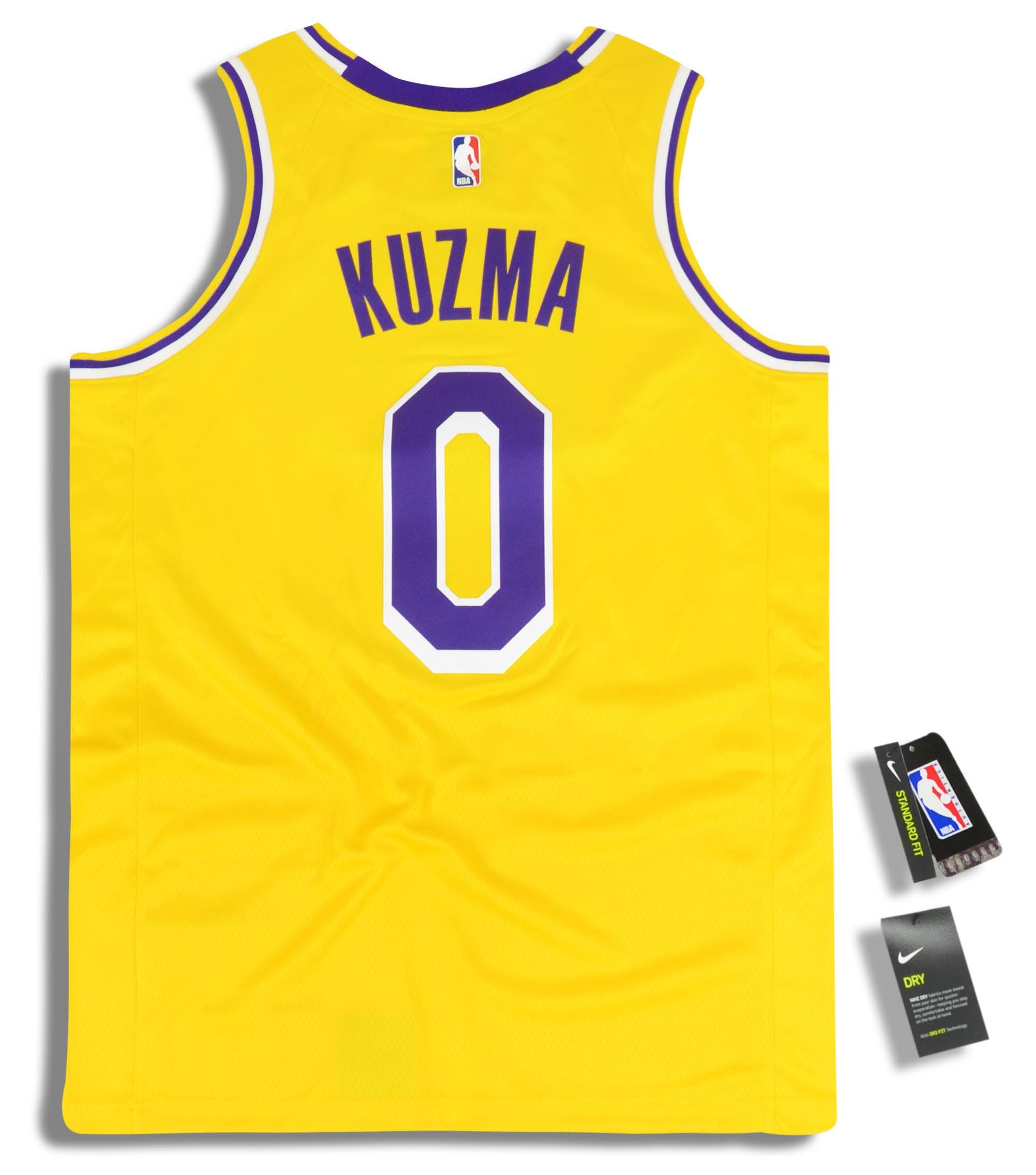 2018-19 LA Lakers Kuzma #0 Nike Swingman Jersey (Away) M - W/Tags