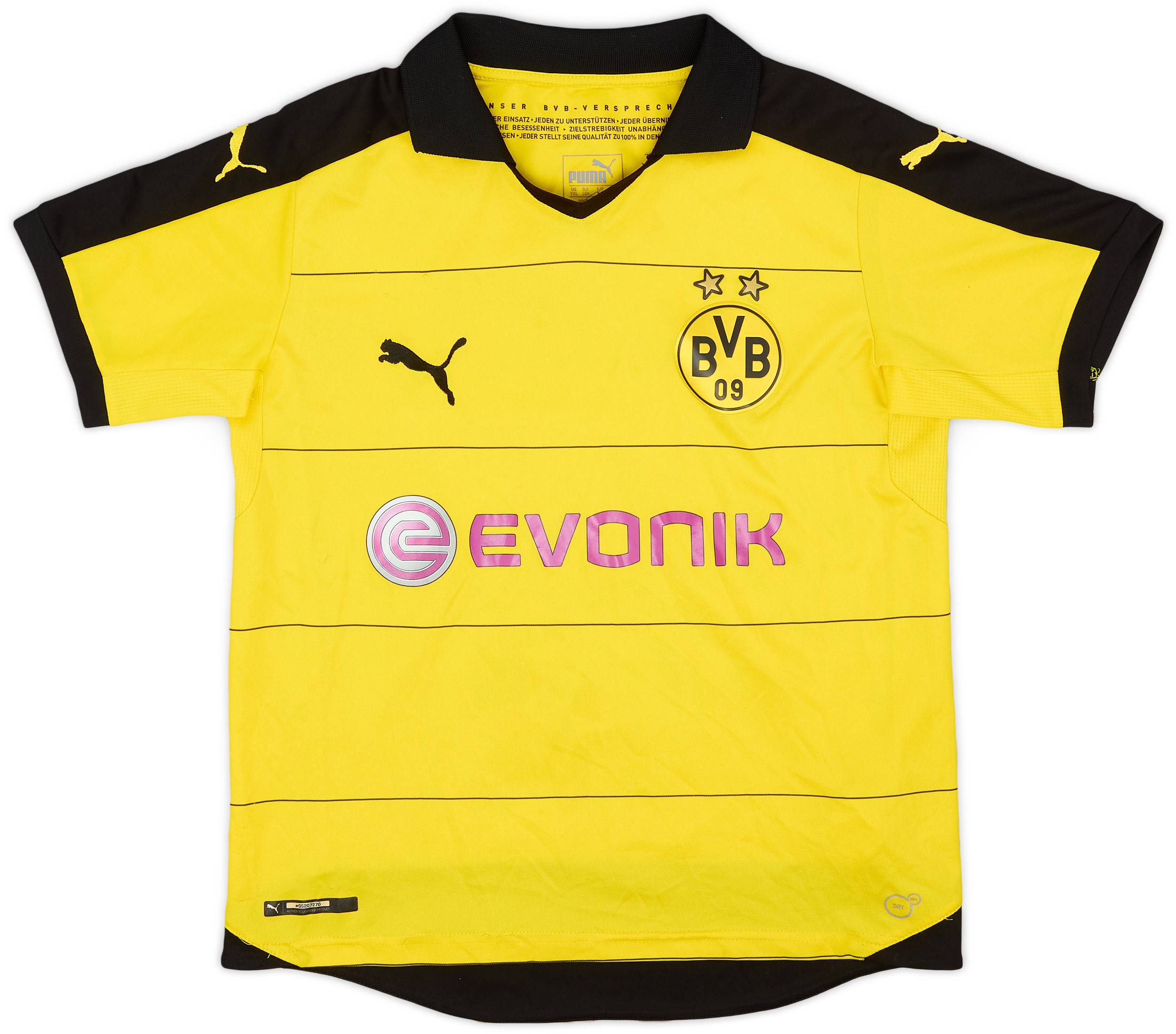 2015-16 Borussia Dortmund Home Shirt - 6/10 - (XL.Boys)
