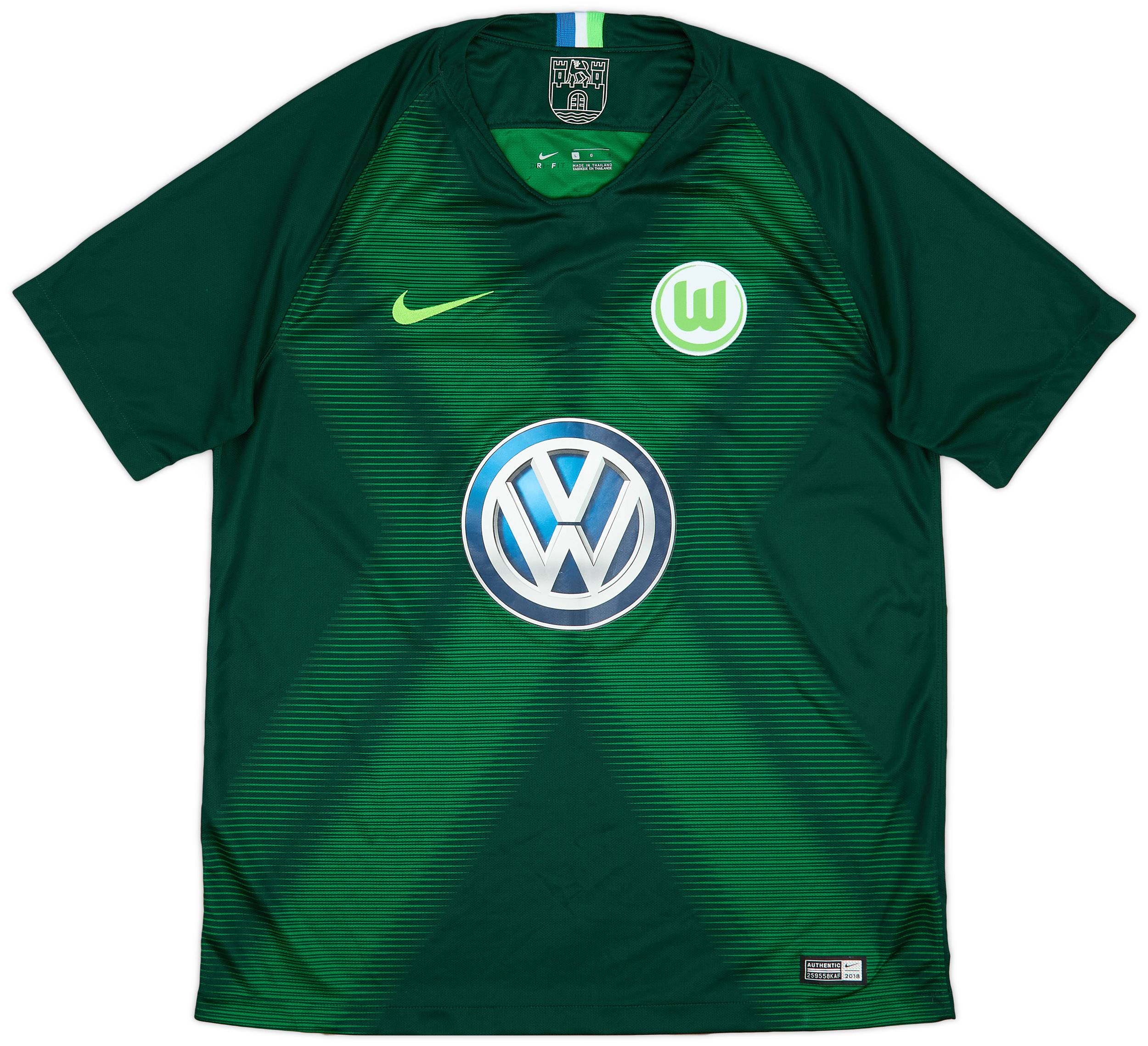 2018-19 Wolfsburg Home Shirt - 9/10 - (L)