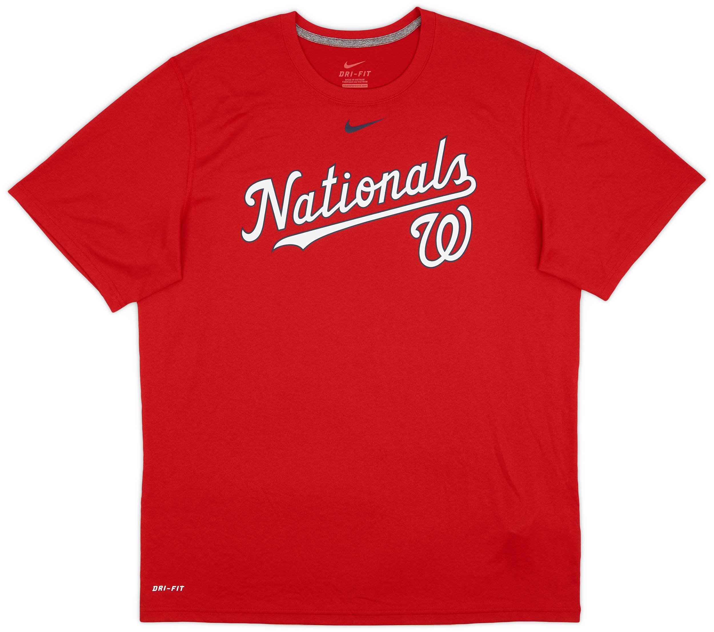 2015 Washington Nationals Nike Dri-Fit Tee - 10/10 - (L)