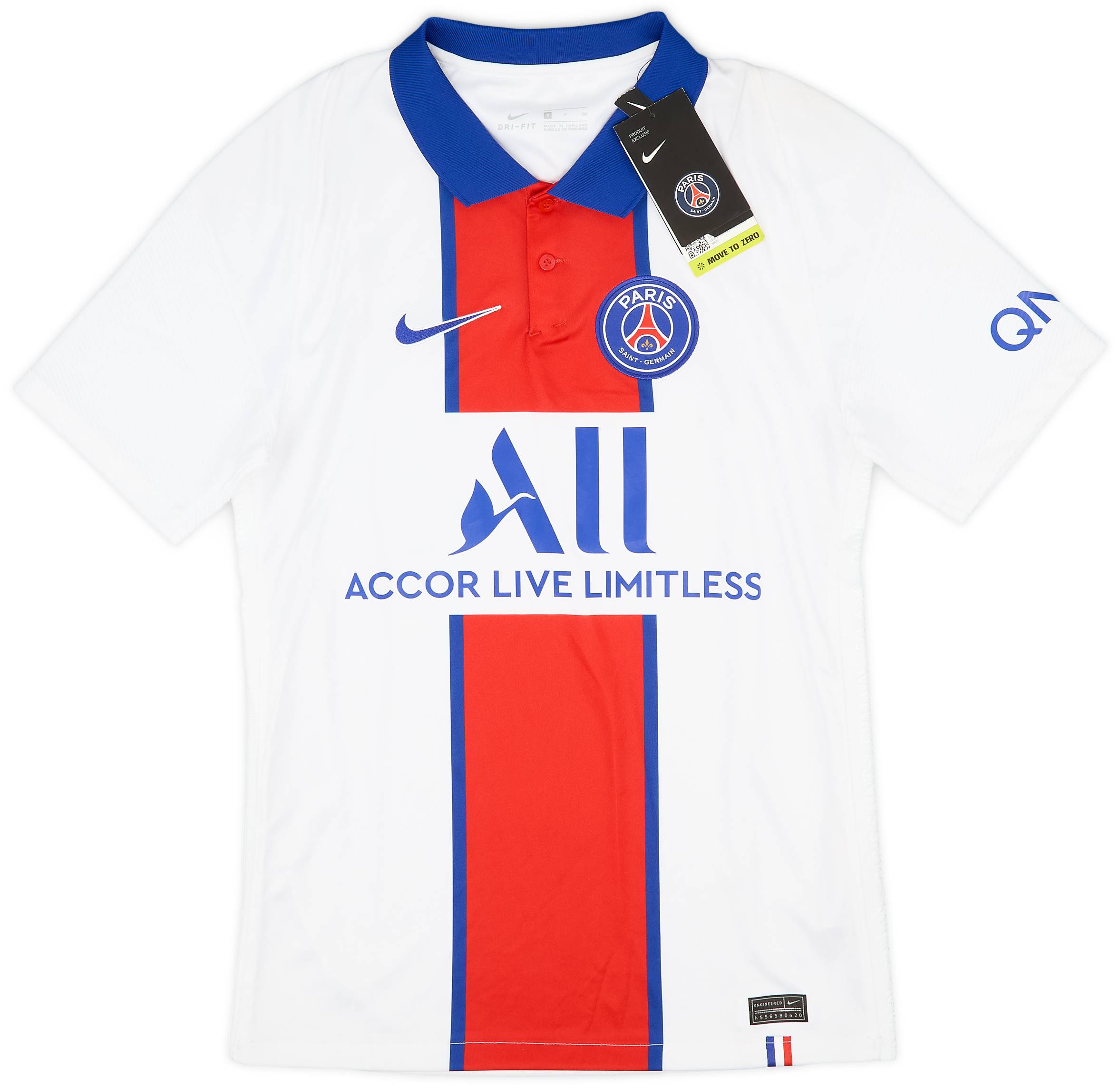 2020-21 Paris Saint-Germain Away Shirt (S)