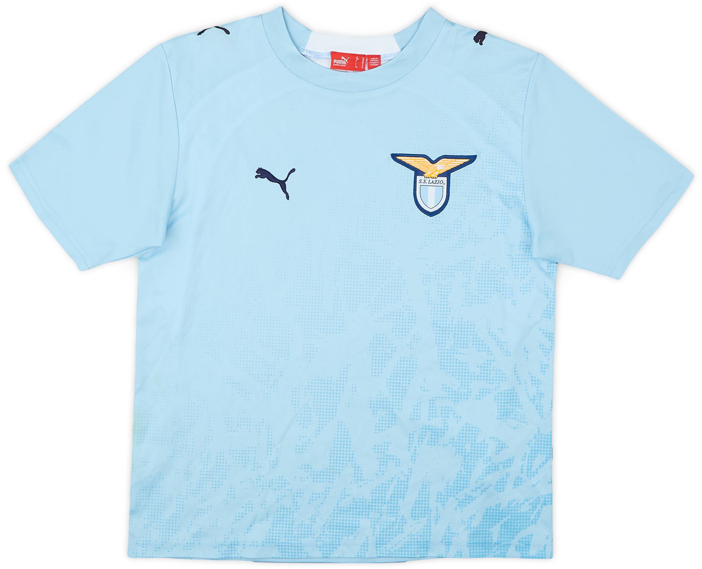 2006-07 Lazio Home Shirt - 8/10 - (L.Boys)