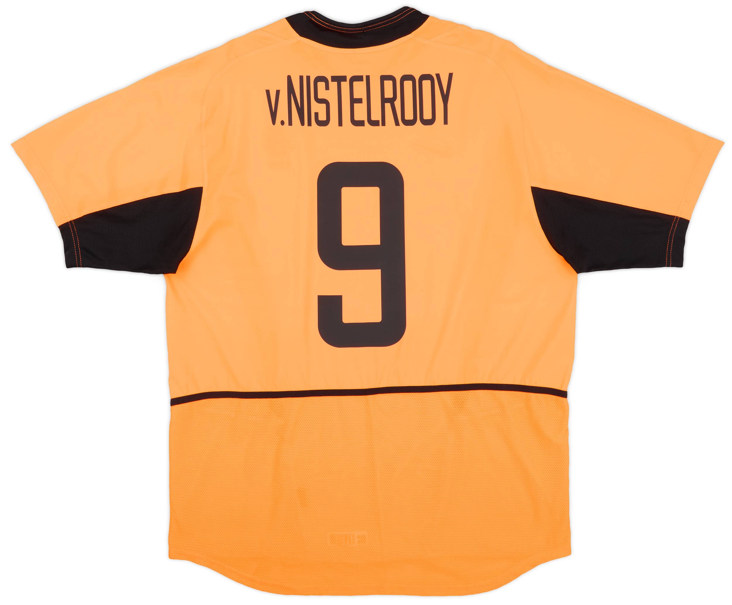 2002-04 Netherlands Home Shirt V.Nistelrooy #9 - 9/10 - (XL)