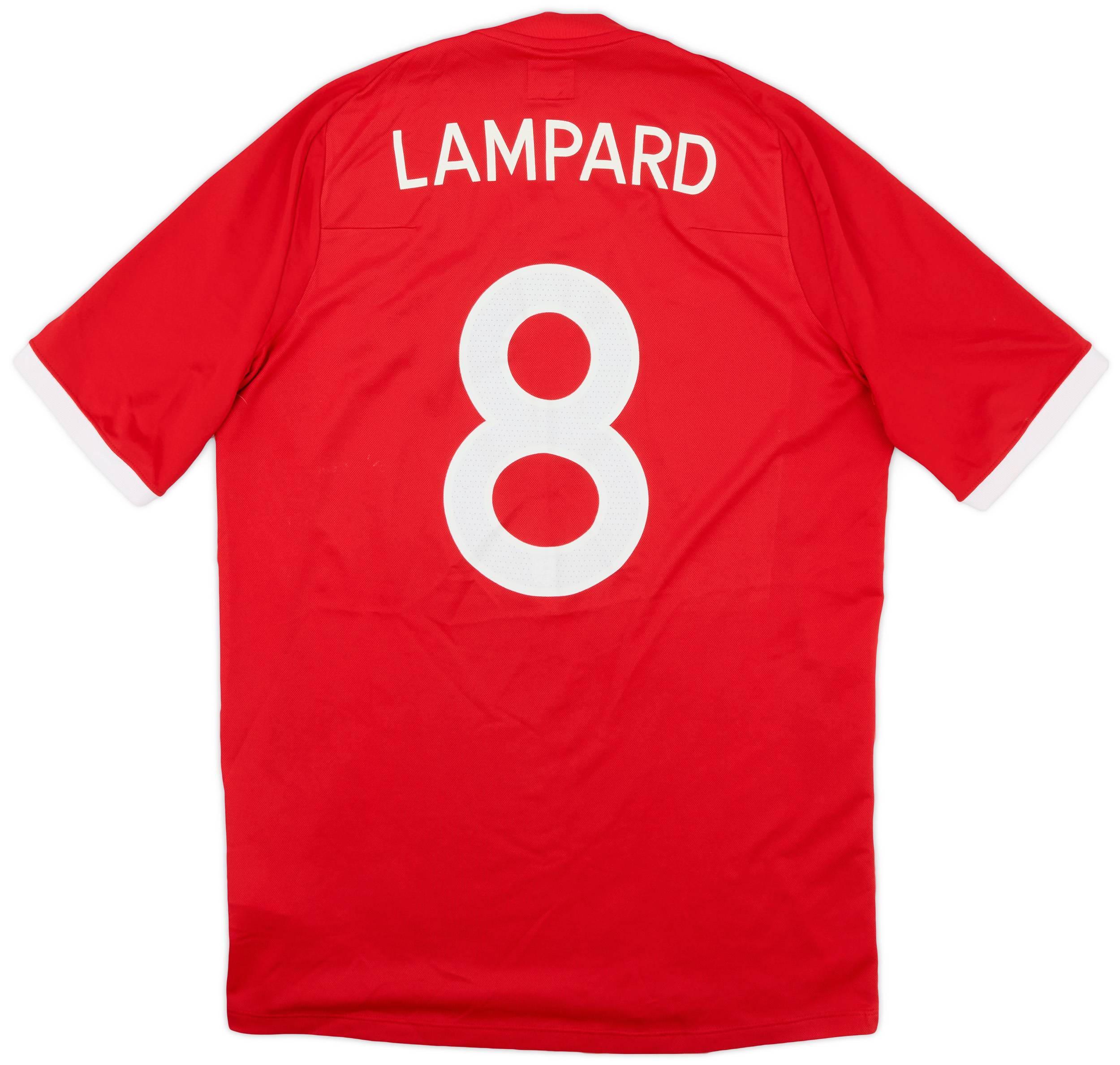 2010-11 England Away Shirt Lampard #8 - 7/10 - (M)