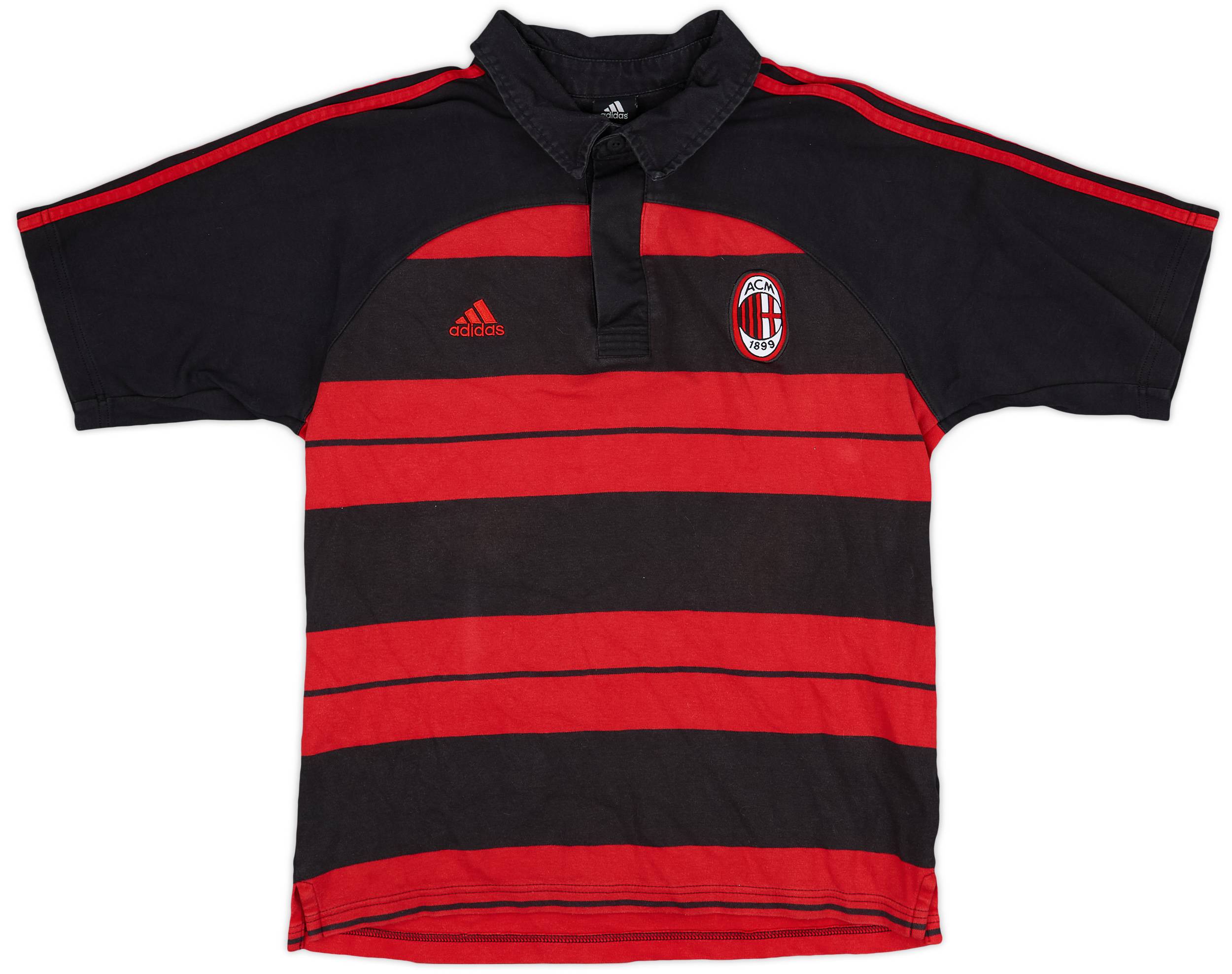 2008-09 AC Milan adidas Polo Shirt 8/10 (S)