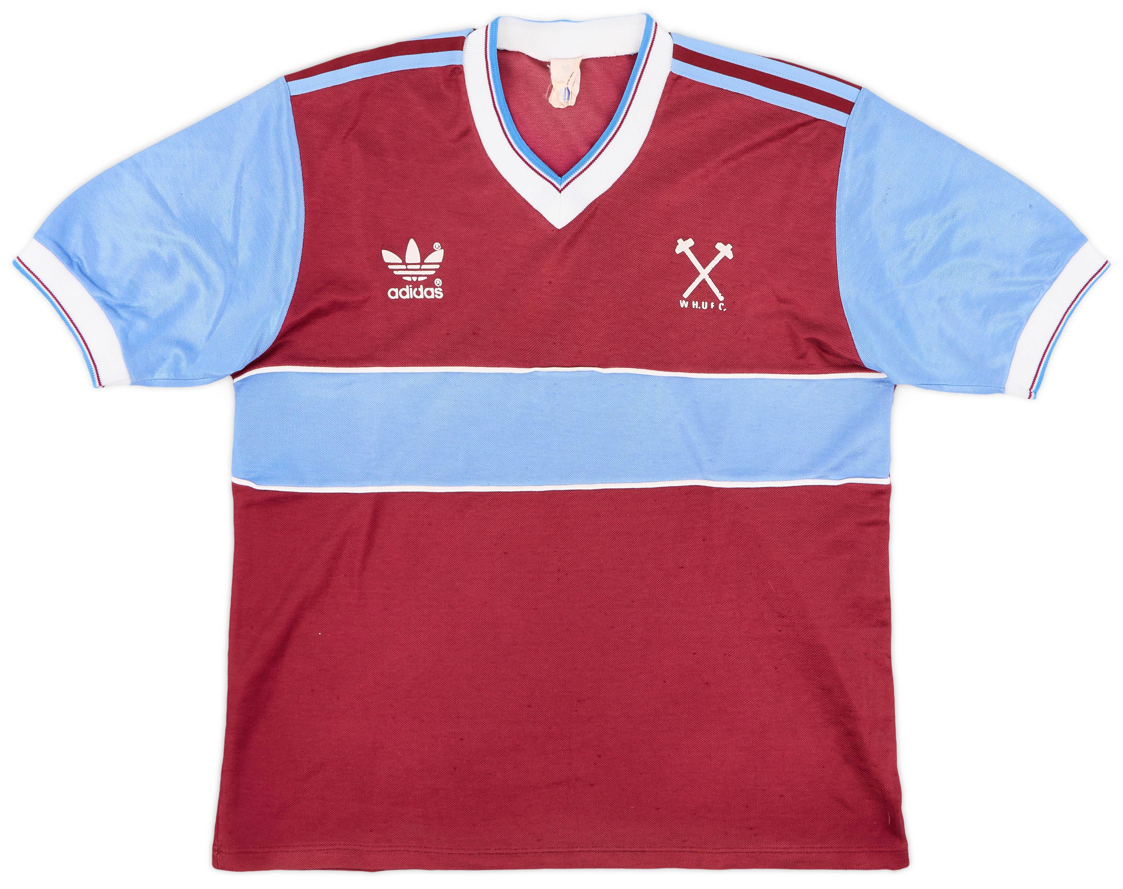 1983-85 West Ham Home Shirt - 7/10 - (M)