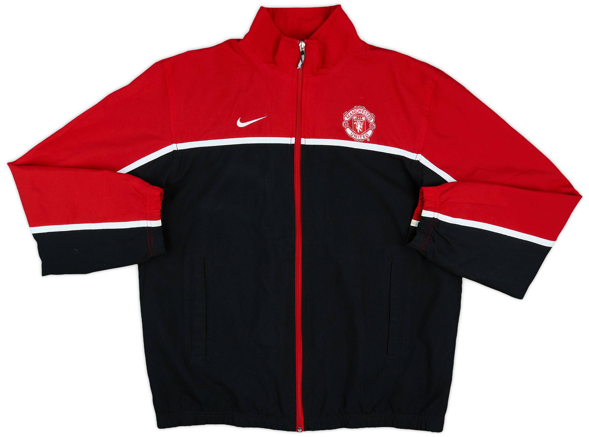 2003-04 Manchester United Nike Track Jacket - 8/10 - (M)