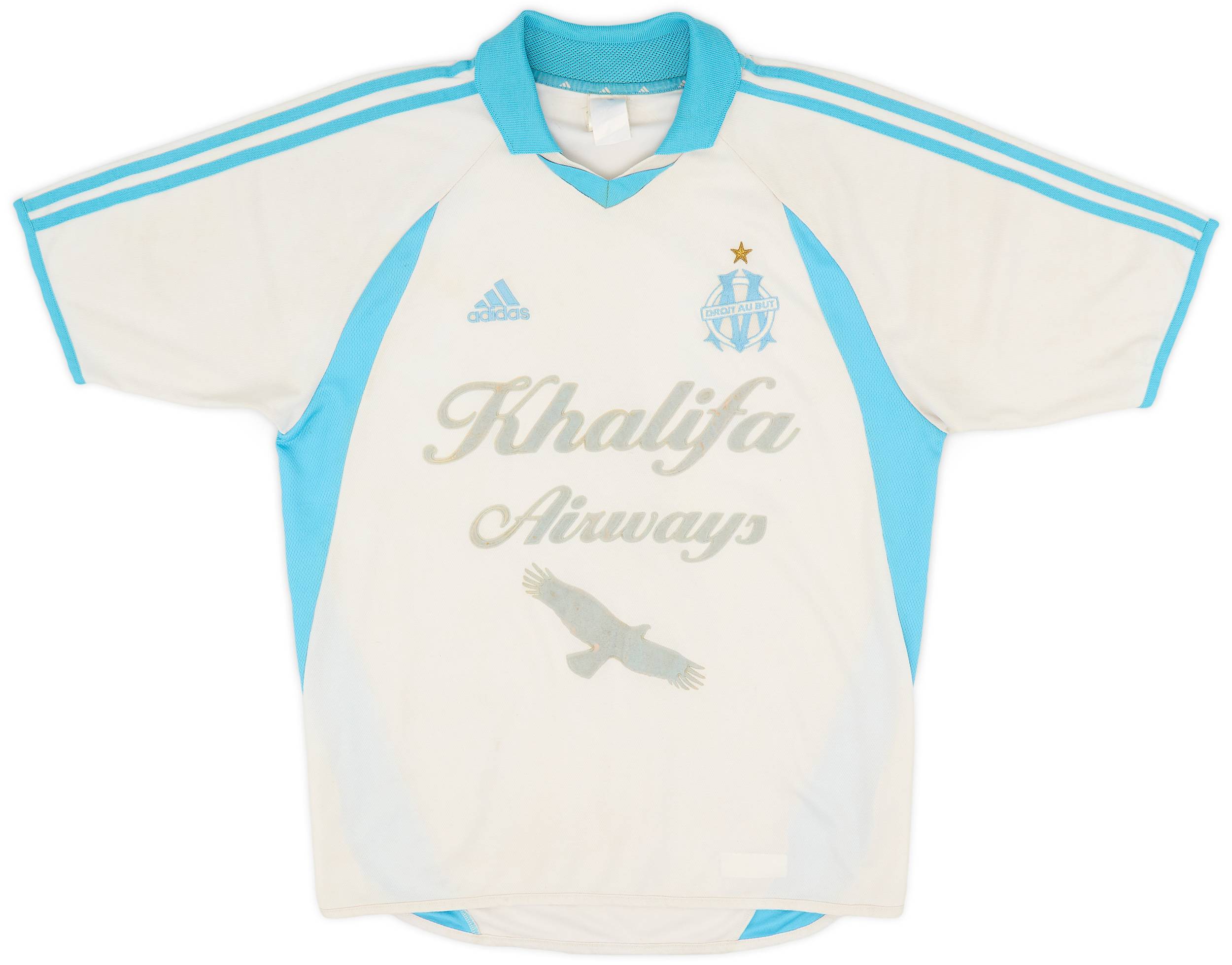 2001-02 Olympique Marseille Home Shirt - 5/10 - (L)