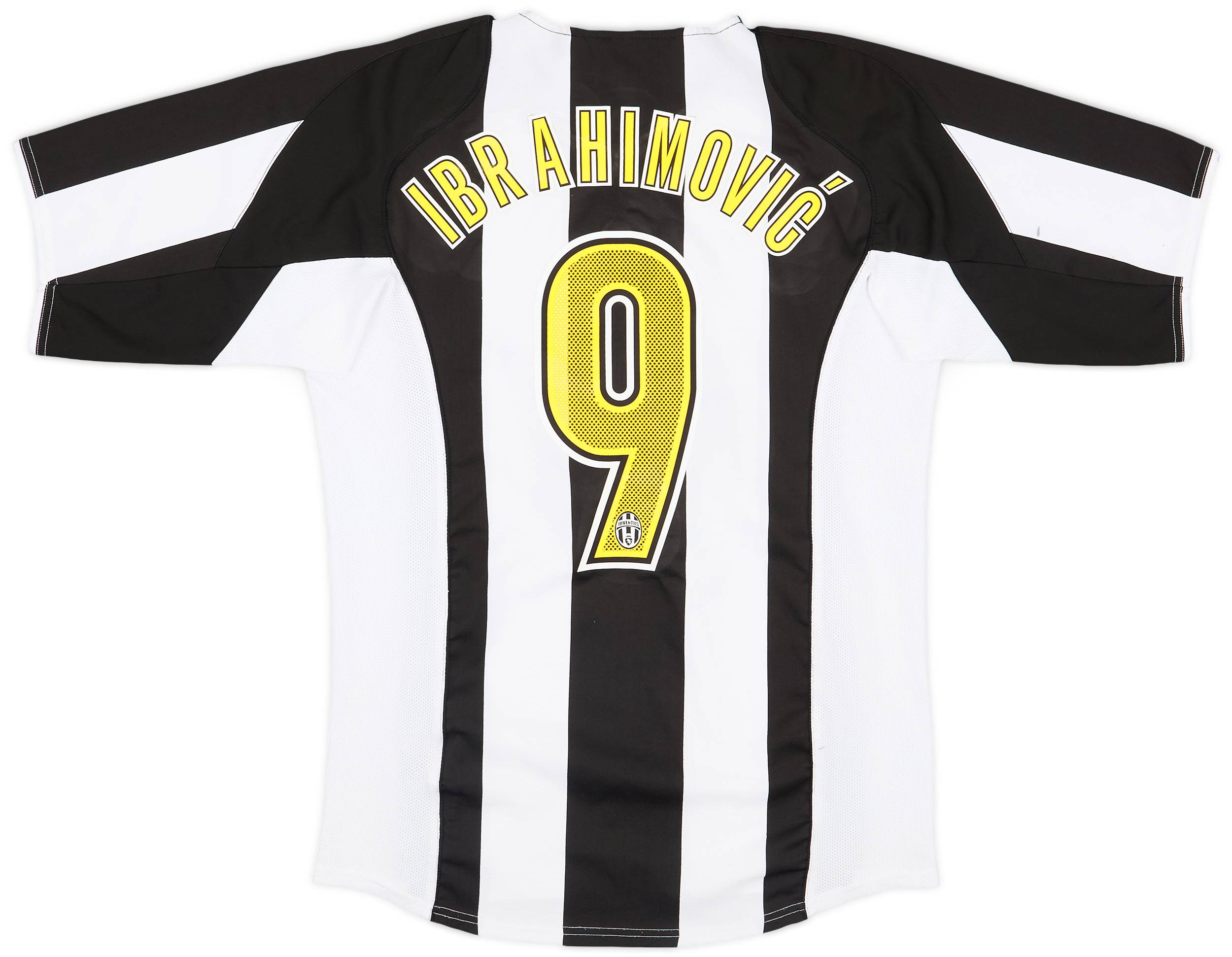 Y2K vintage 04-05 JUVENTUS Ibrahimović 9 JUVENTUS 2004/05 IBRAHIMOVIC #9 HOME SHIRT (M) NIKE – Kick