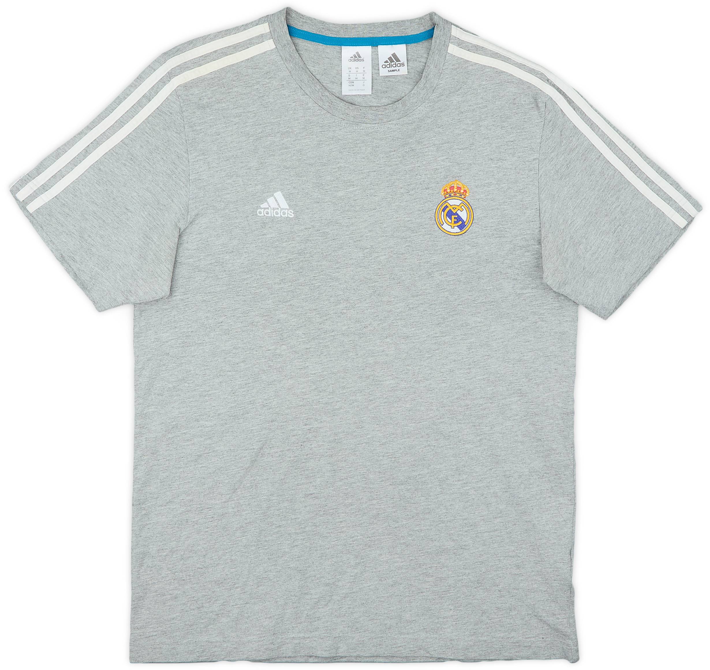 2012-13 Real Madrid adidas Cotton Tee - 8/10 - (M)