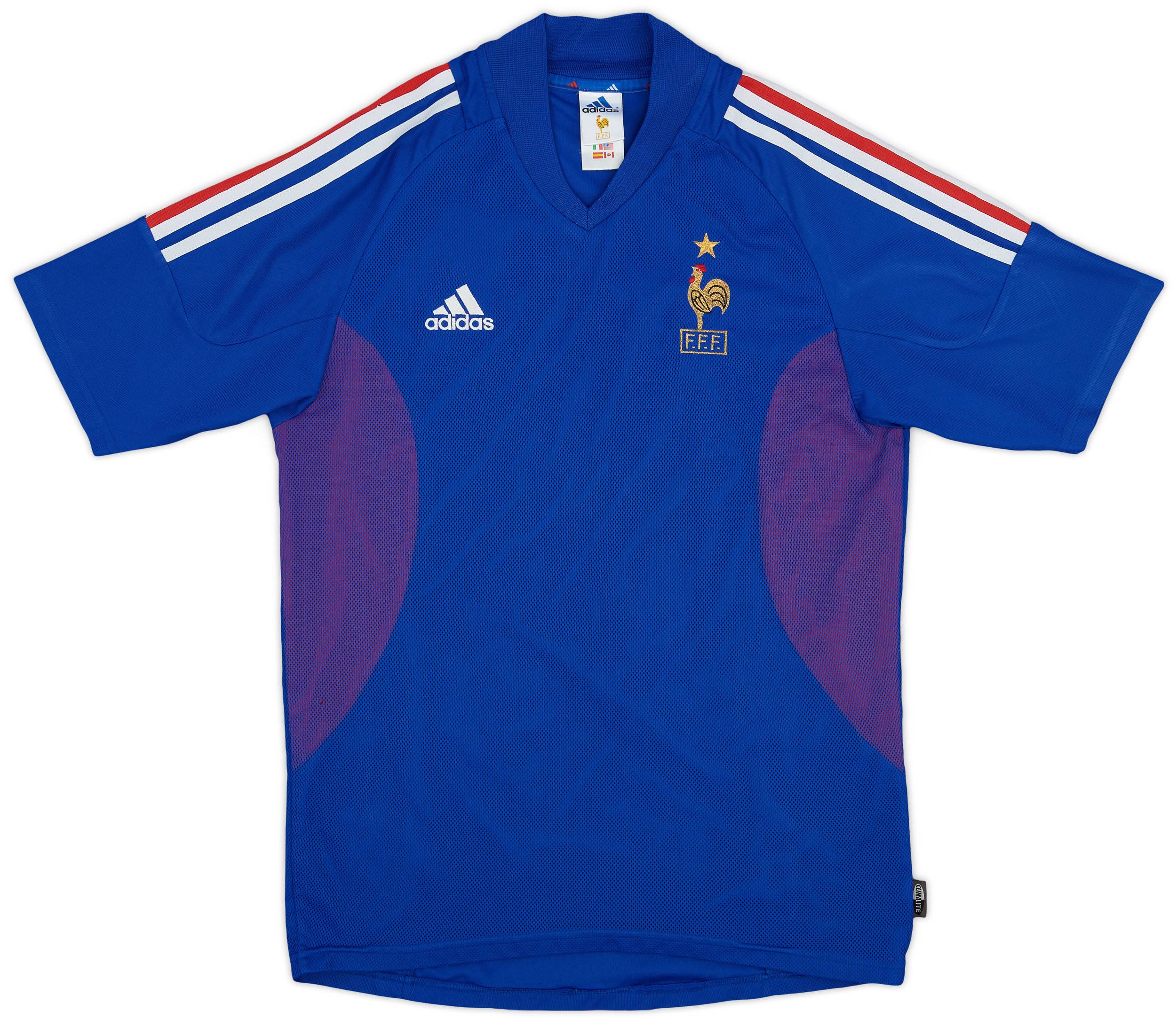 2002-04 France Home Shirt - 5/10 - (S)