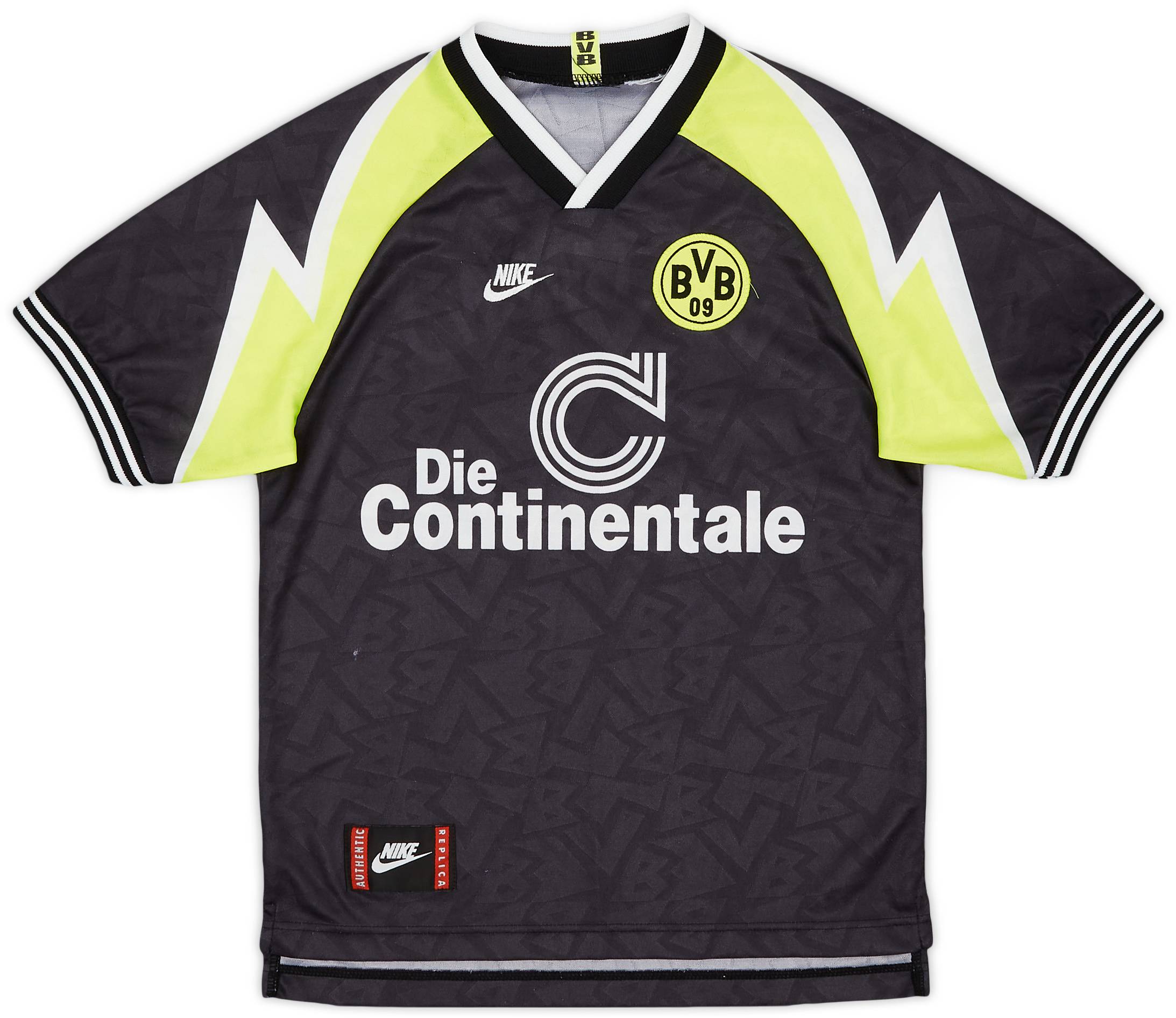 1995-96 Borussia Dortmund Away Shirt - 5/10 - (XL.Boys)