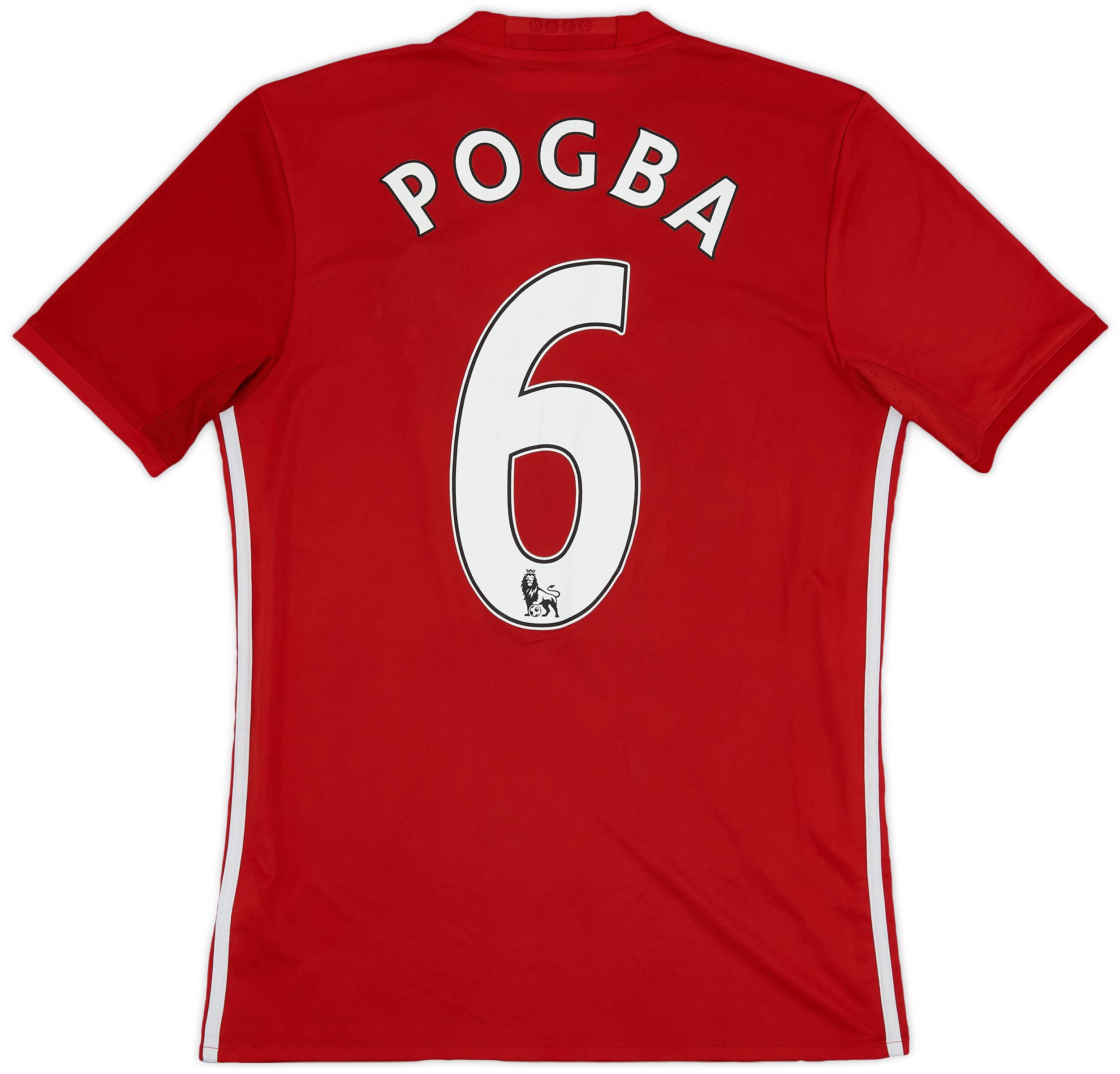 2016-17 Manchester United Home Shirt Pogba #6 - 6/10 - (S)