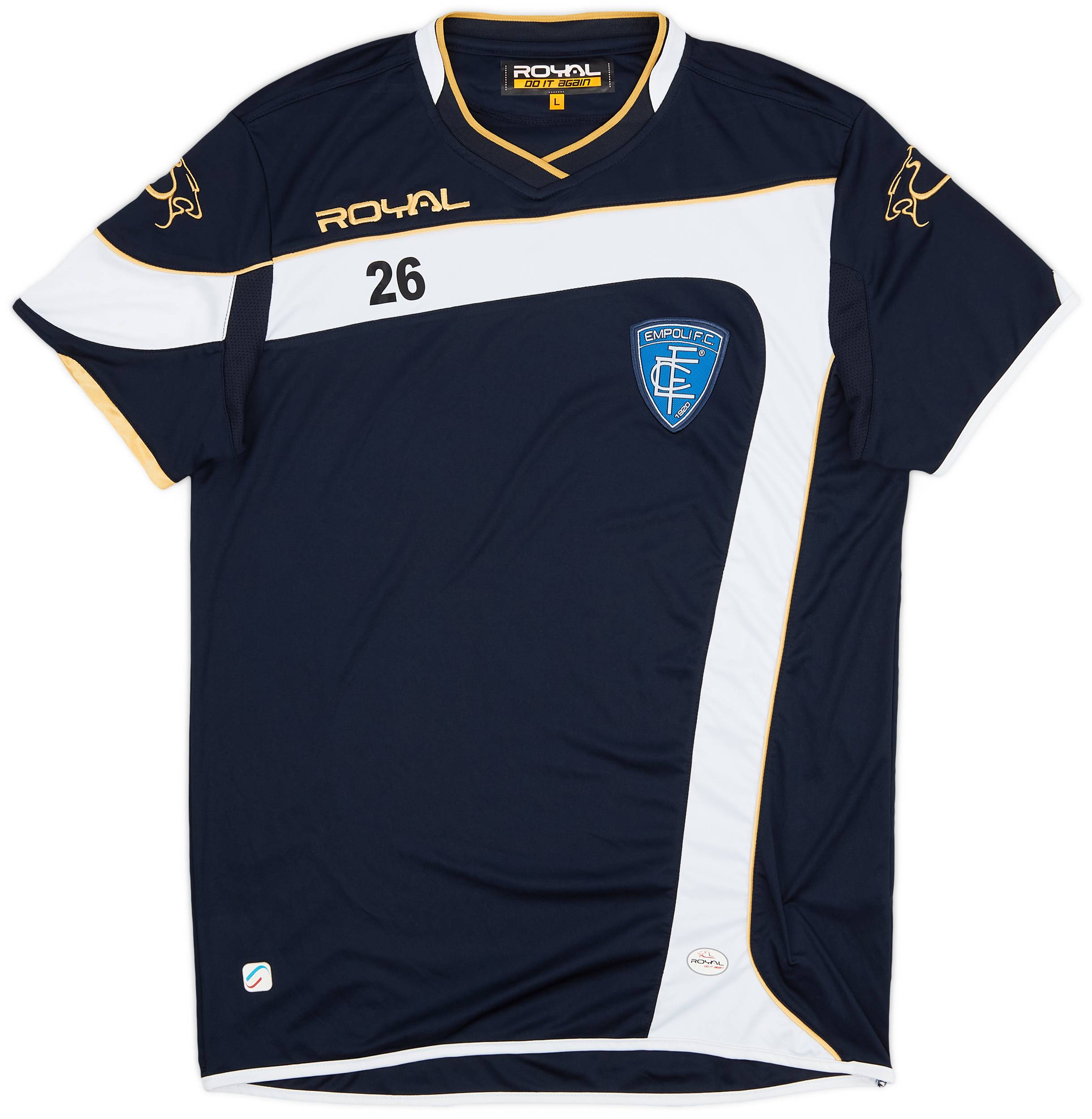 2012-13 Empoli Royal Player Issue Training Shirt #26 - 8/10 - (L)