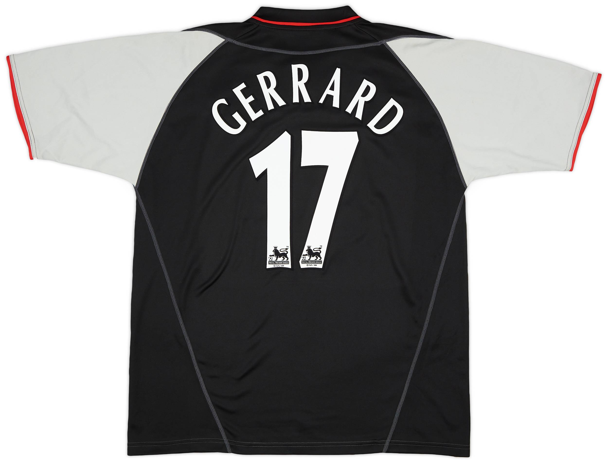 2002-04 Liverpool Away Shirt Gerrard - 8/10 - (XL)