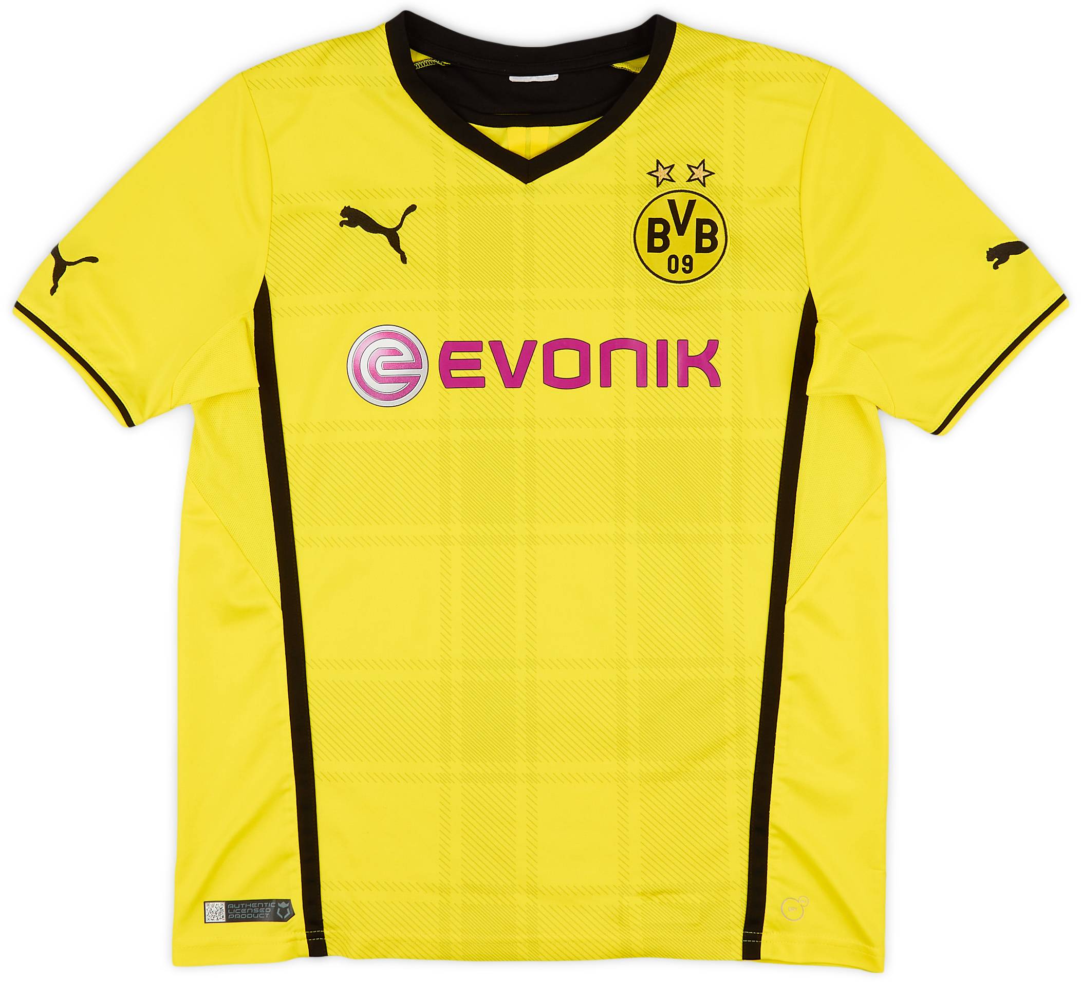 2013-14 Borussia Dortmund Home Shirt - 8/10 - (M)
