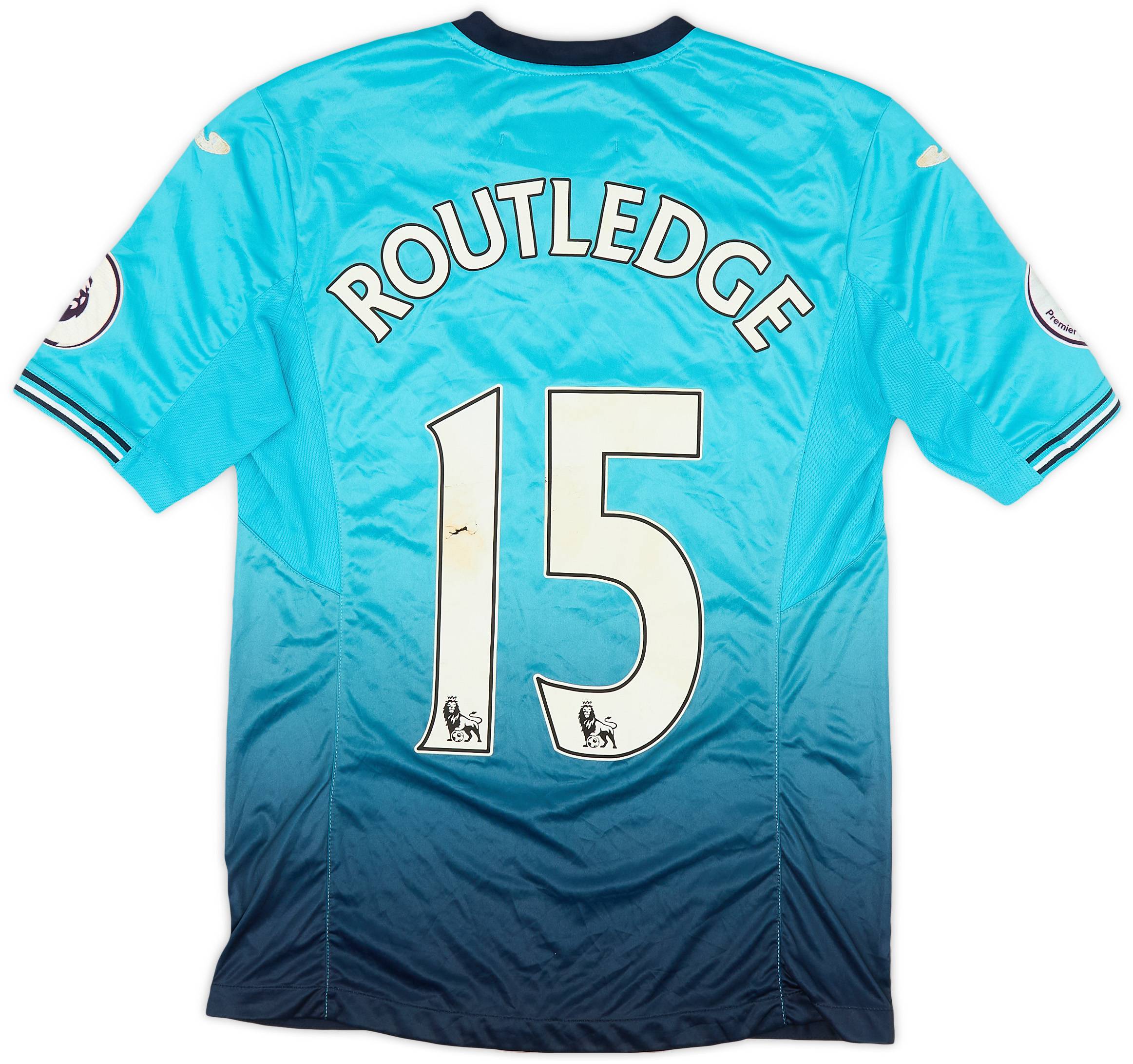 2016-17 Swansea Away Shirt Routledge #15 - 4/10 - (S)