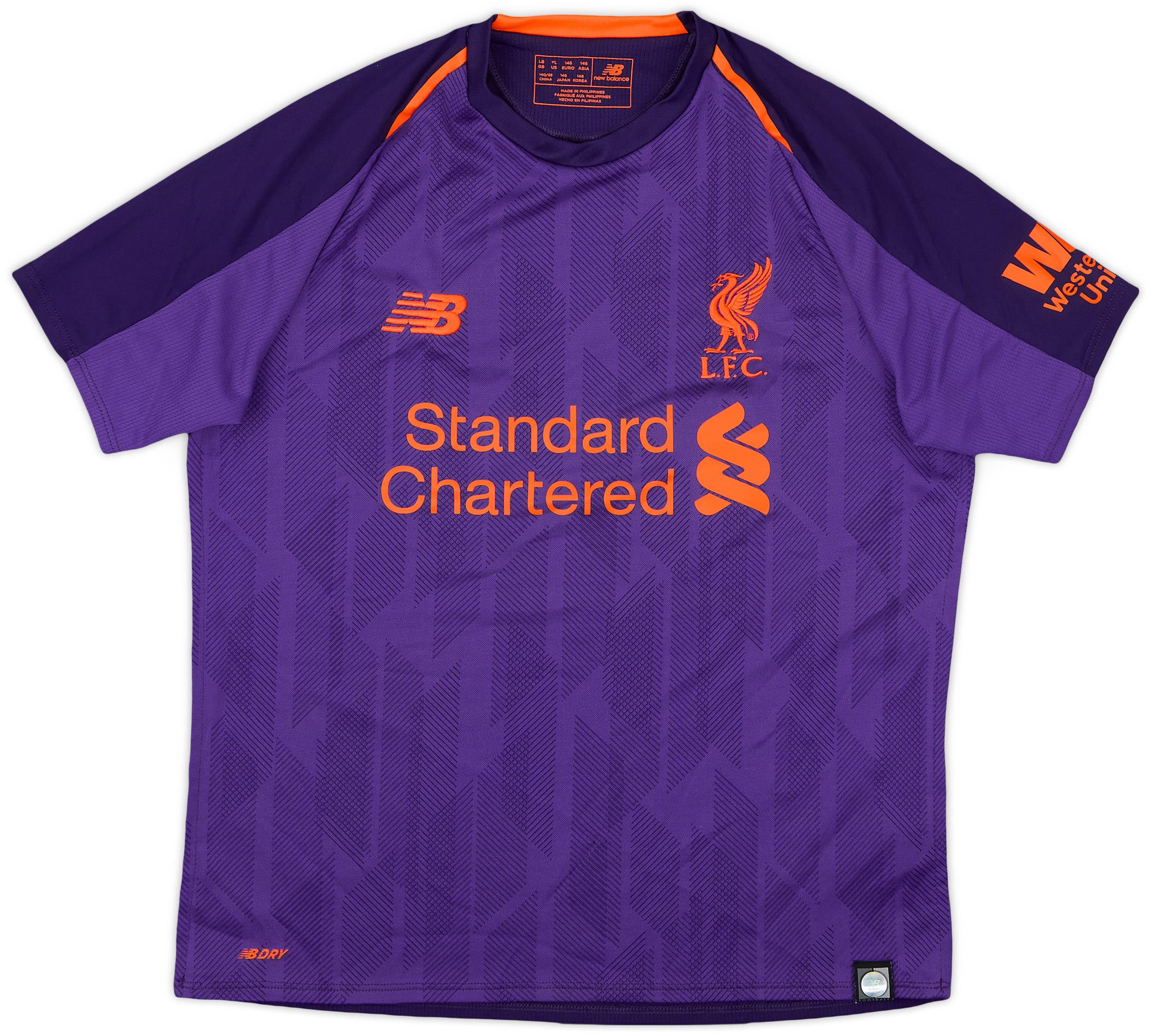 2018-19 Liverpool Away Shirt - 9/10 - (L.Boys)