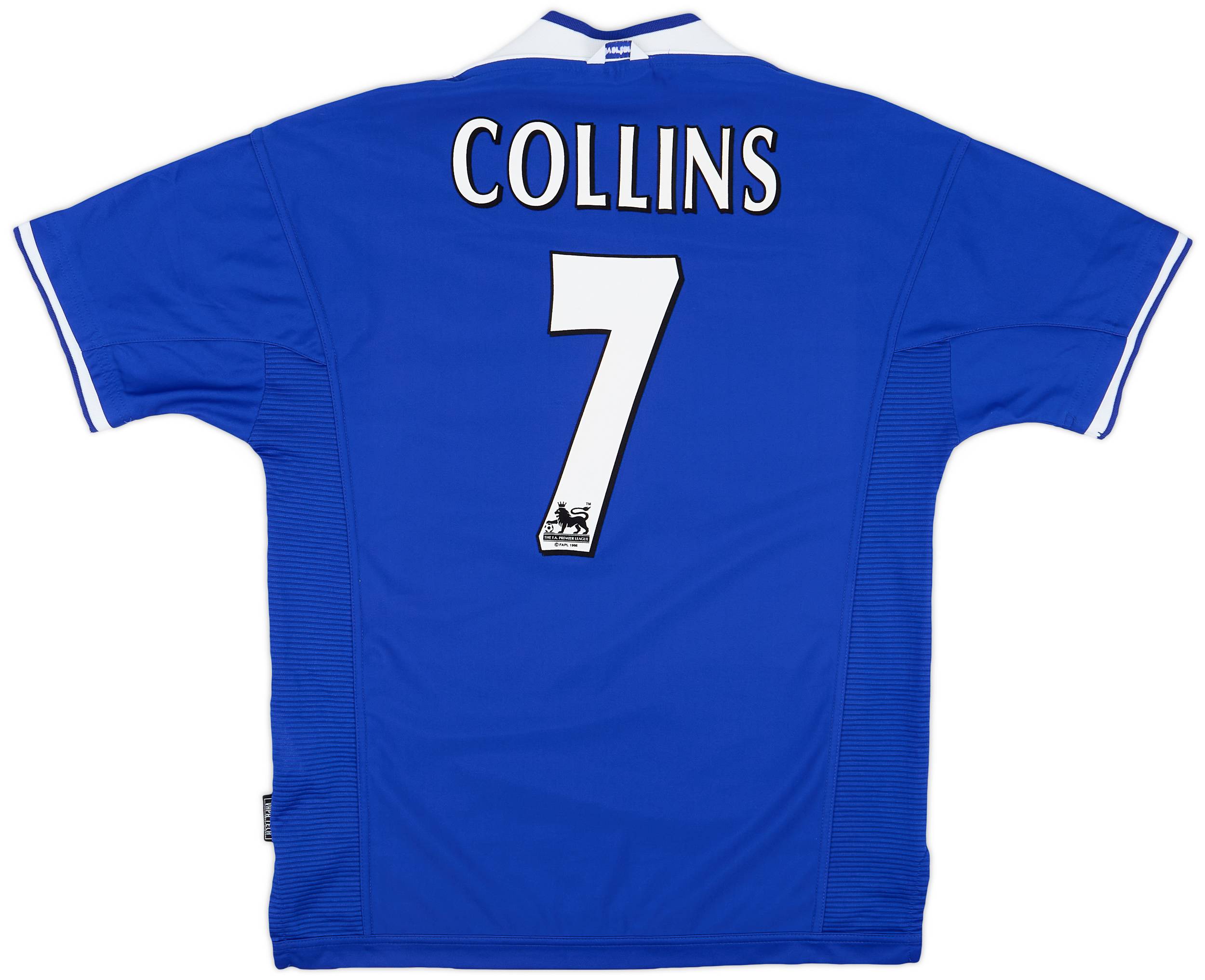 1999-00 Everton Home Shirt Collins #7 - 9/10 - (L)