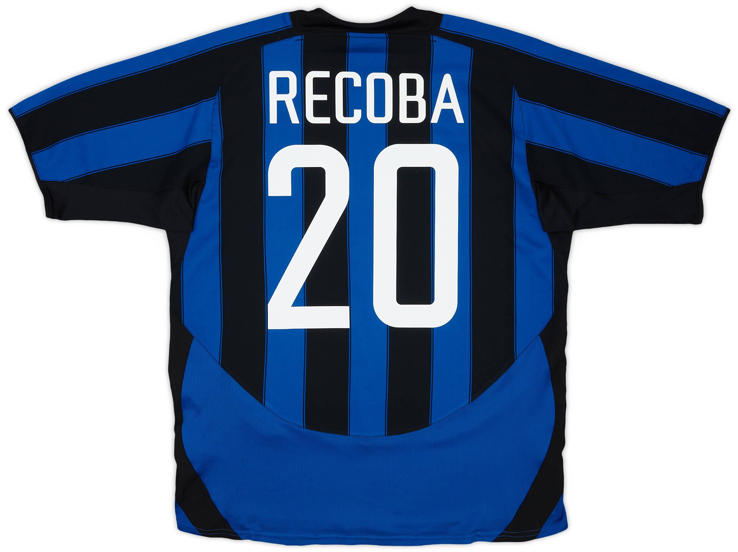 入荷中 Inter 2003-04 Milan (L) - 6/10 - #20 Recoba Shirt Home ウェア