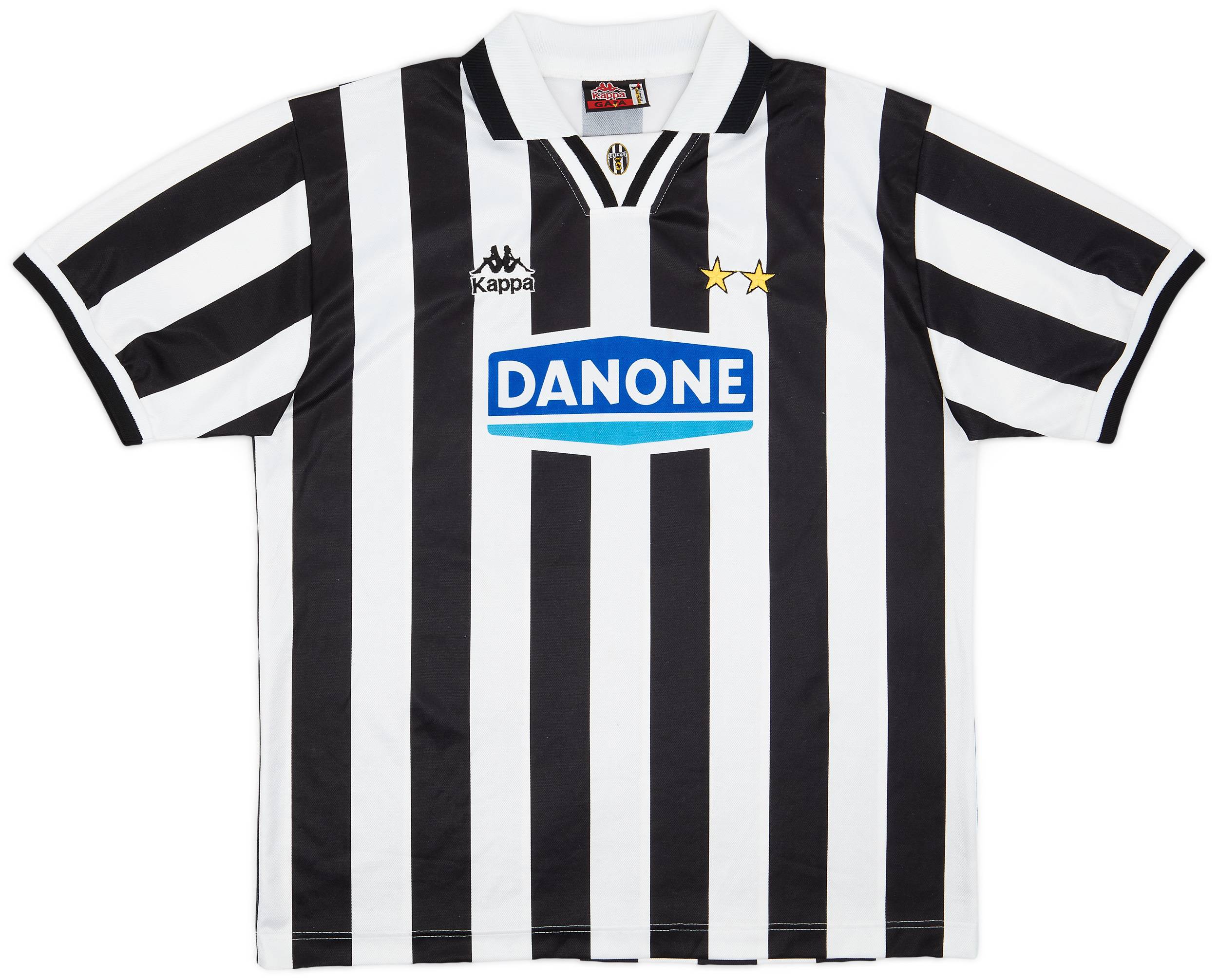 1994-95 Juventus Signed Home Shirt #10 - 4/10 - (XL)