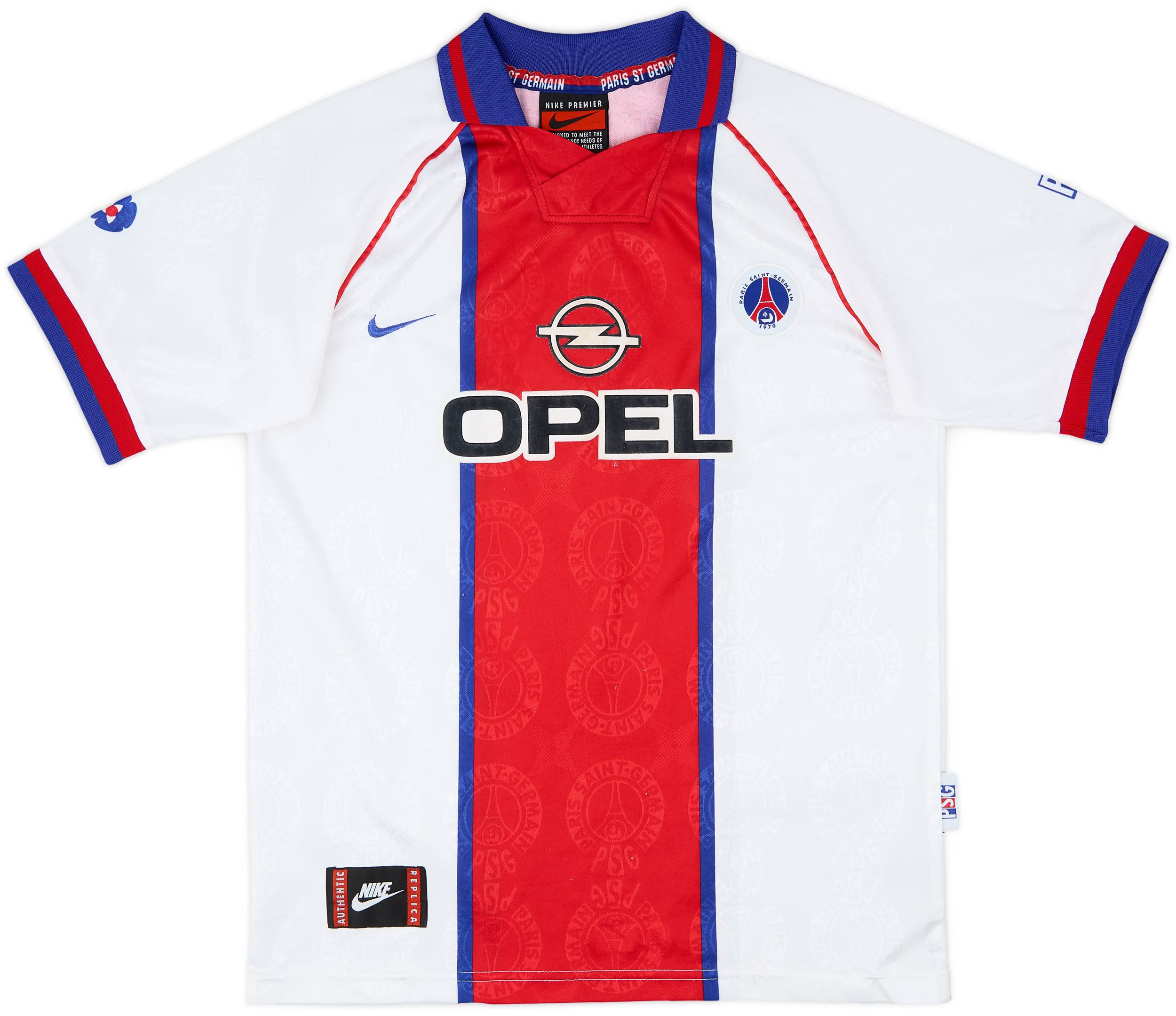 1996/97 NIKE PSG Paris Saint-GermainPlayer Issue away L/S
