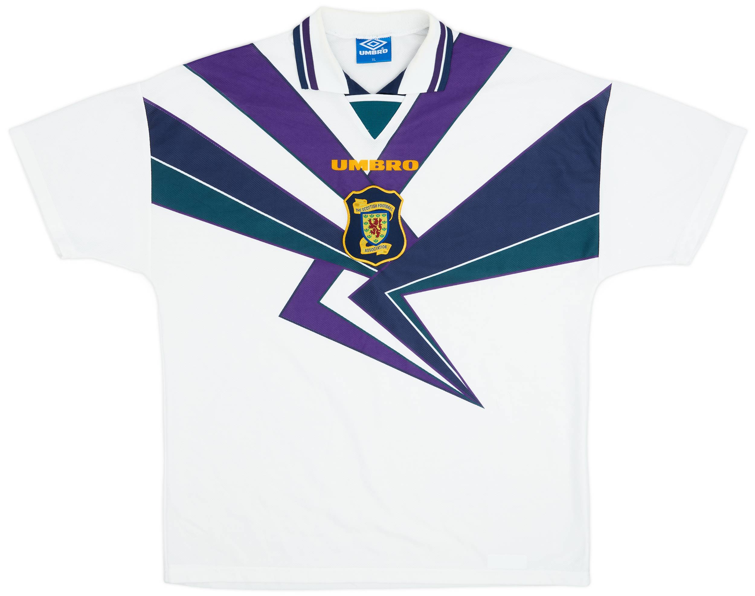 1995-96 Scotland Away Shirt - 9/10 - (XL)