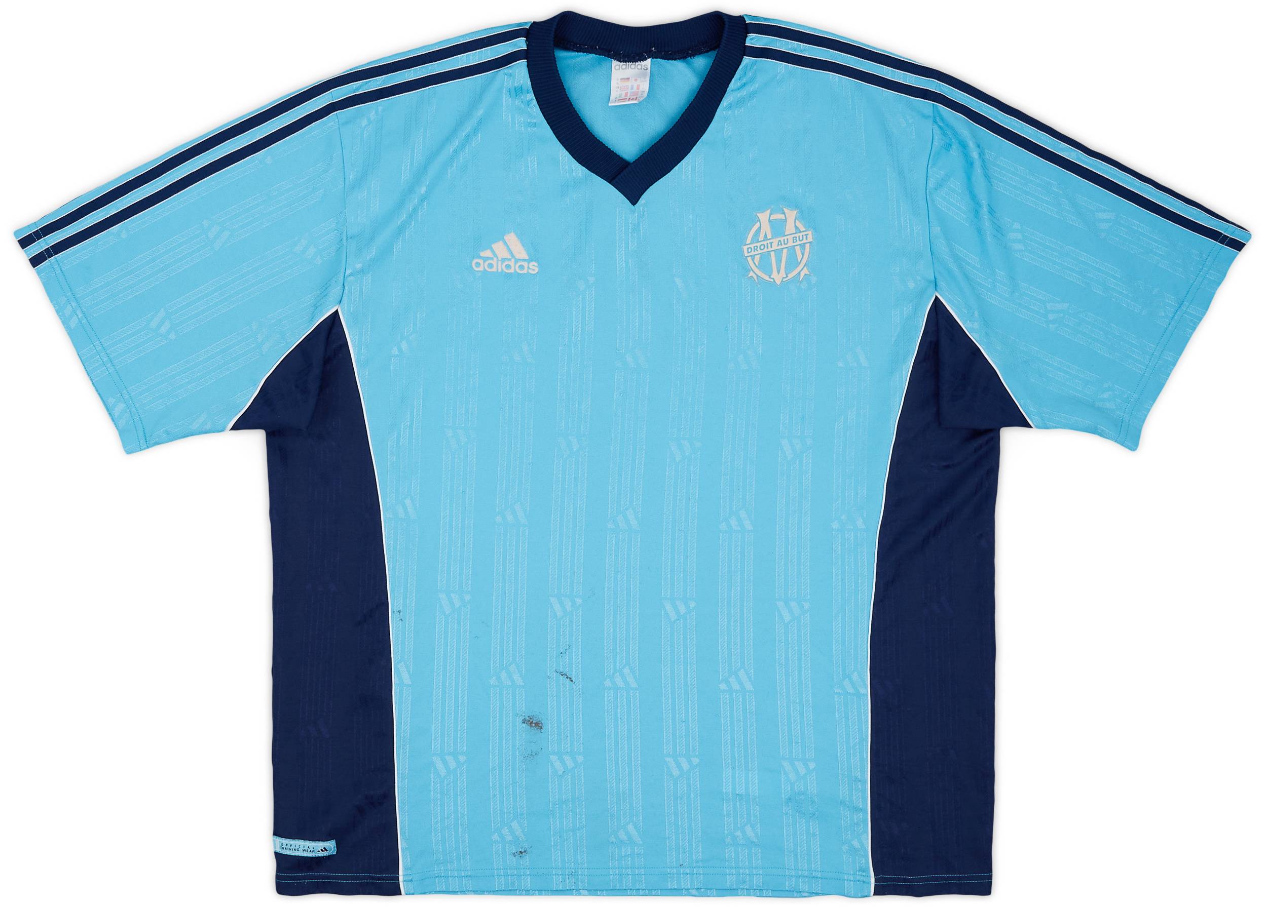 1999-00 Olympique Marseille adidas Training Shirt - 4/10 - (XL)