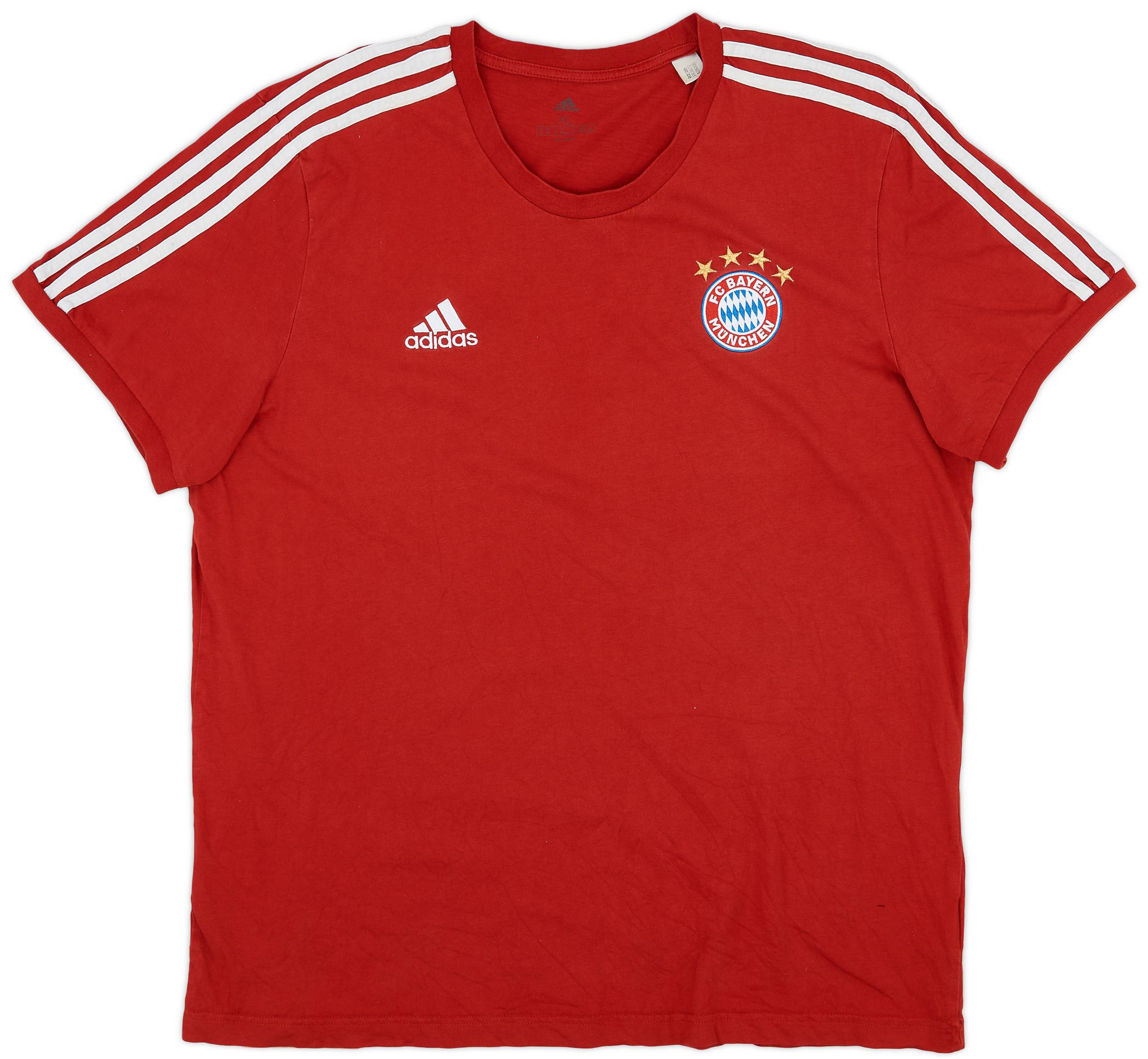 2020-21 Bayern Munich adidas Cotton Tee - 9/10 - (XL)