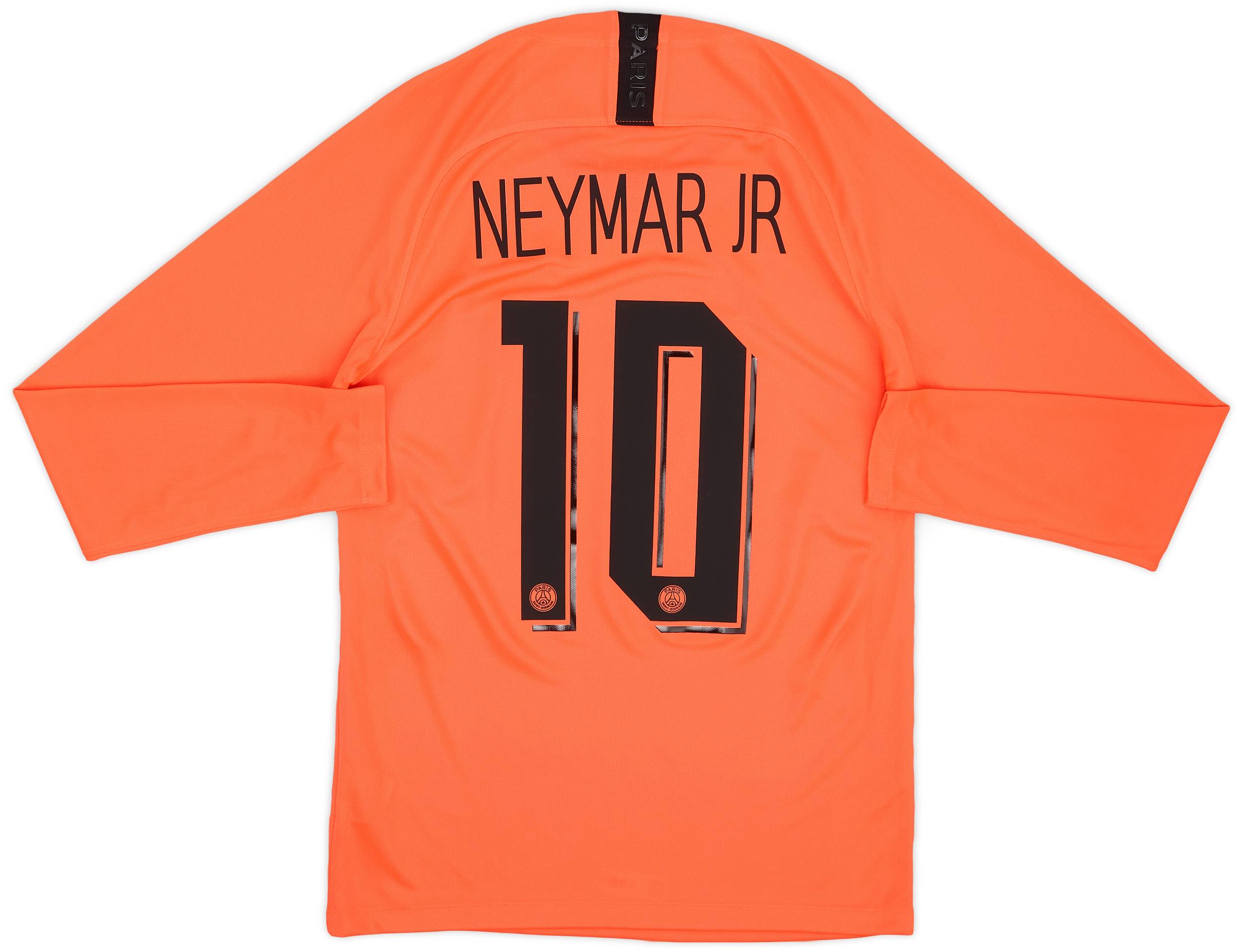2019-20 Paris Saint-Germain Away L/S Shirt Neymar Jr #10 (S)