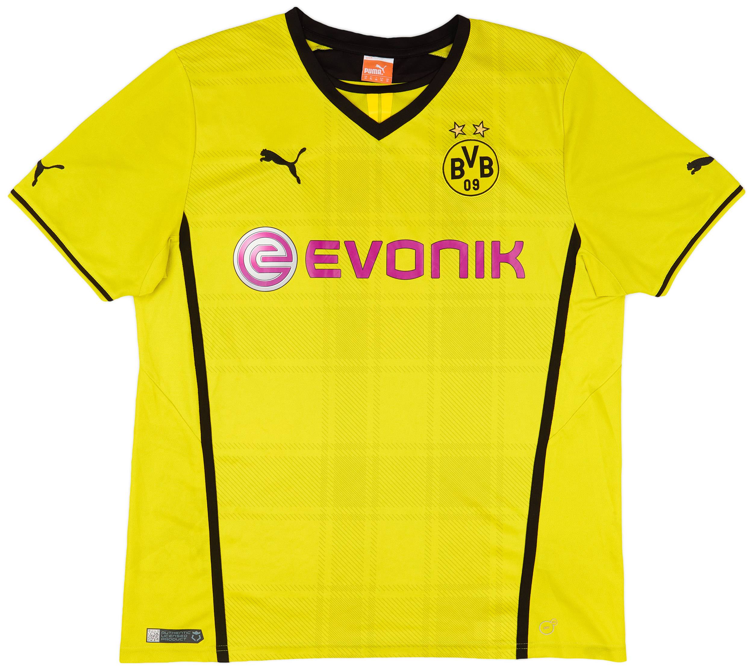 2013-14 Borussia Dortmund Home Shirt - 5/10 - (XL)