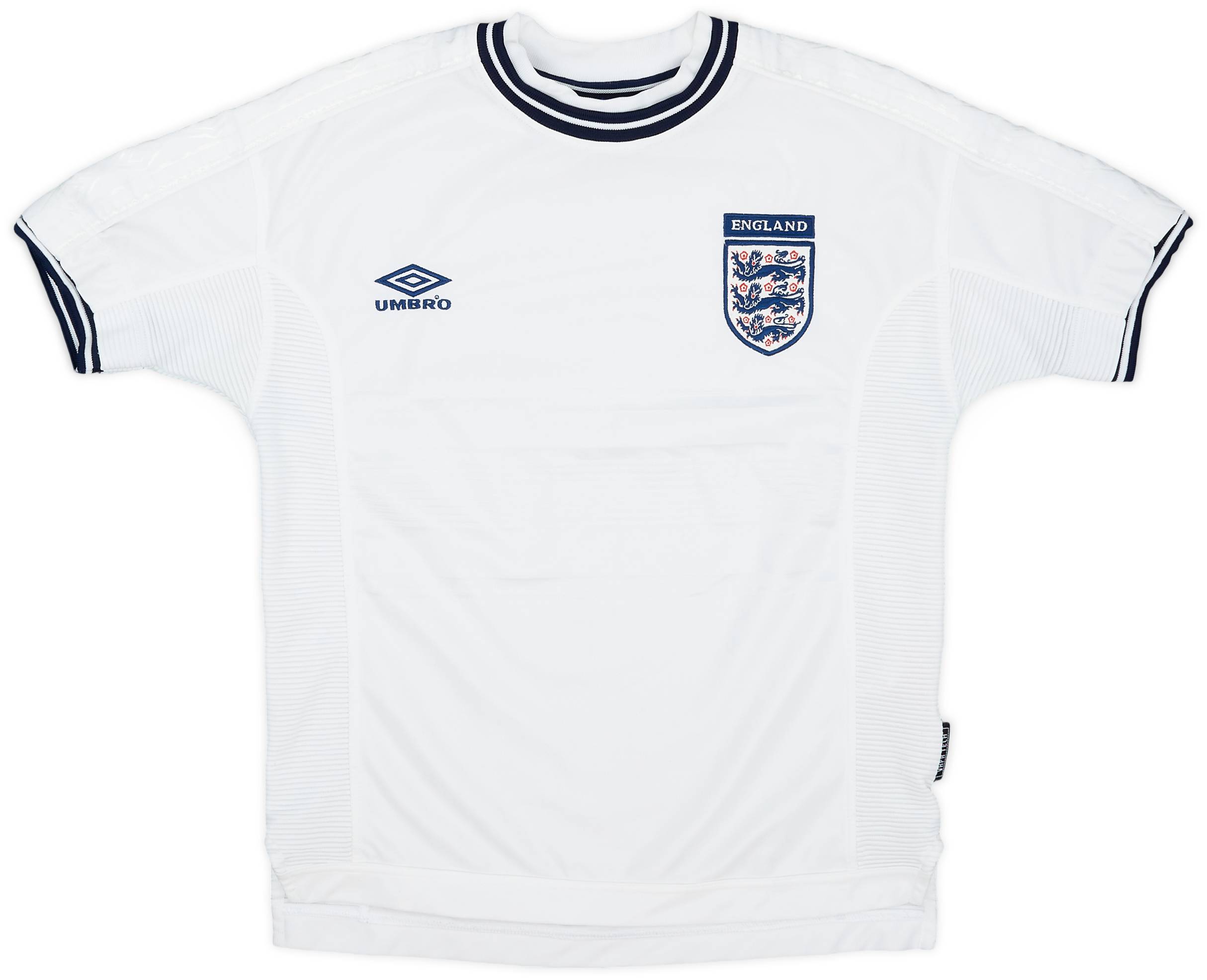 1999-01 England Home Shirt - 8/10 - (Y)