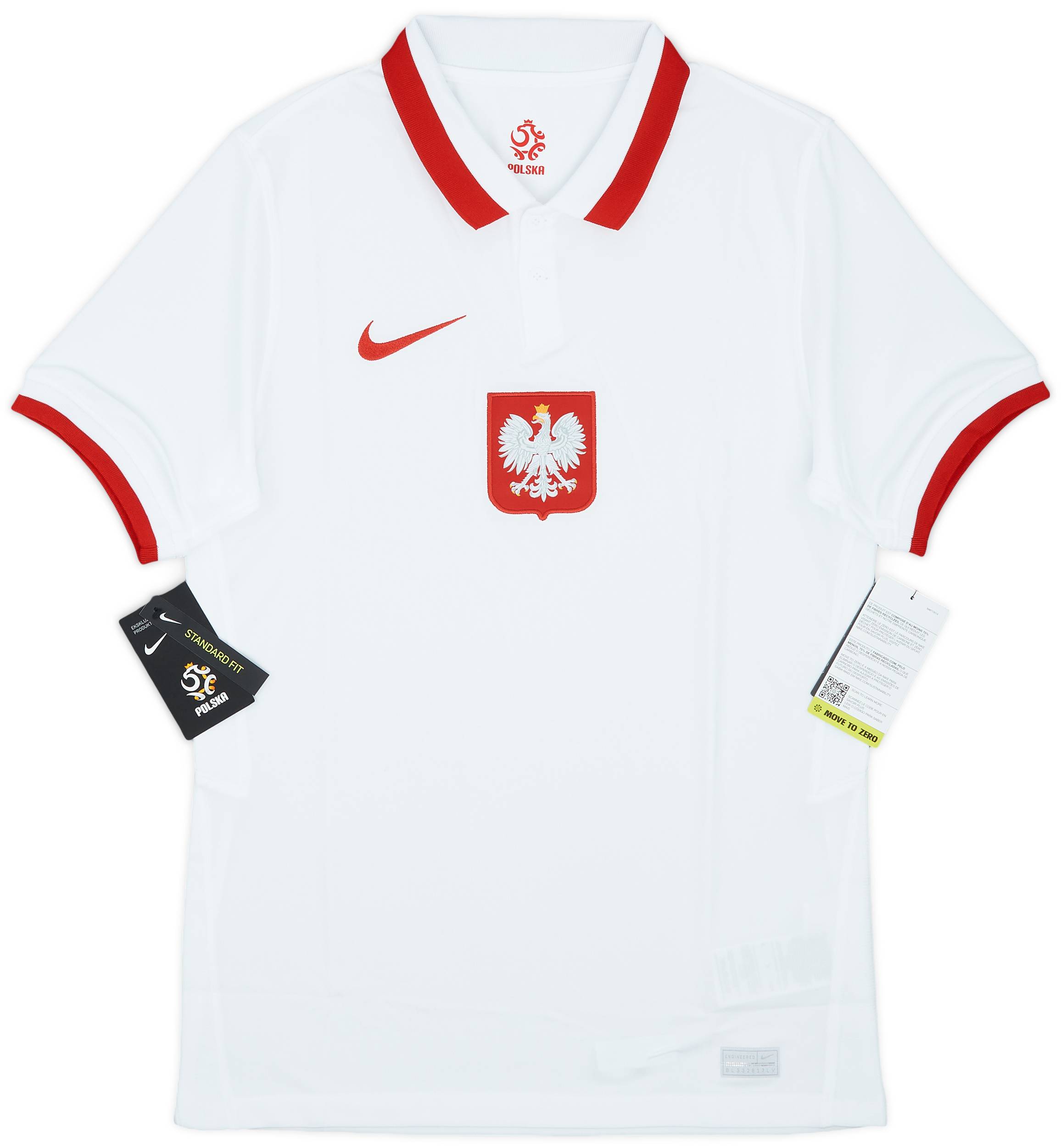 2020-21 Poland Home Shirt (S)