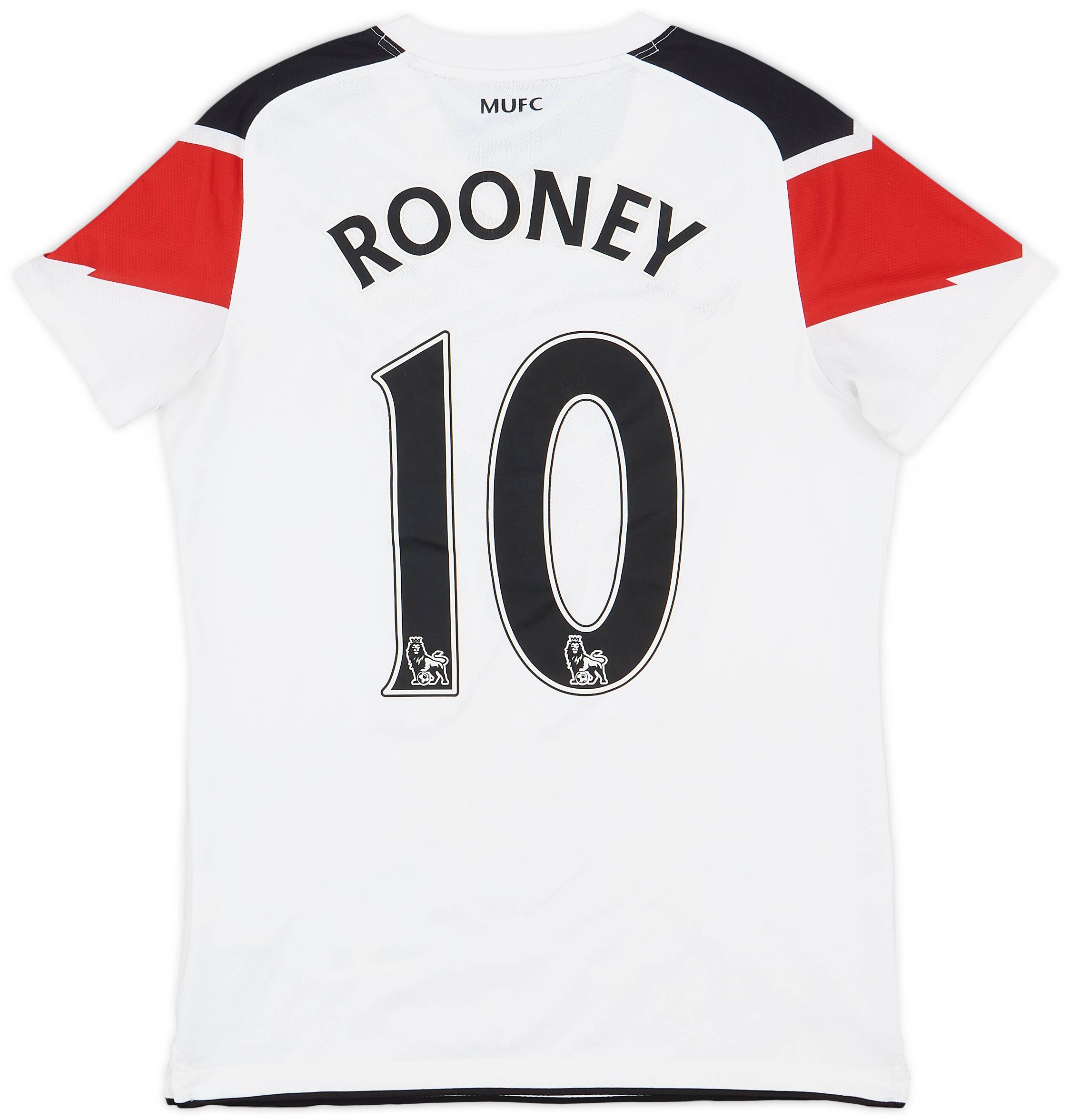 2010-12 Manchester United Away Shirt Rooney #10 - 6/10 - (Women's S)